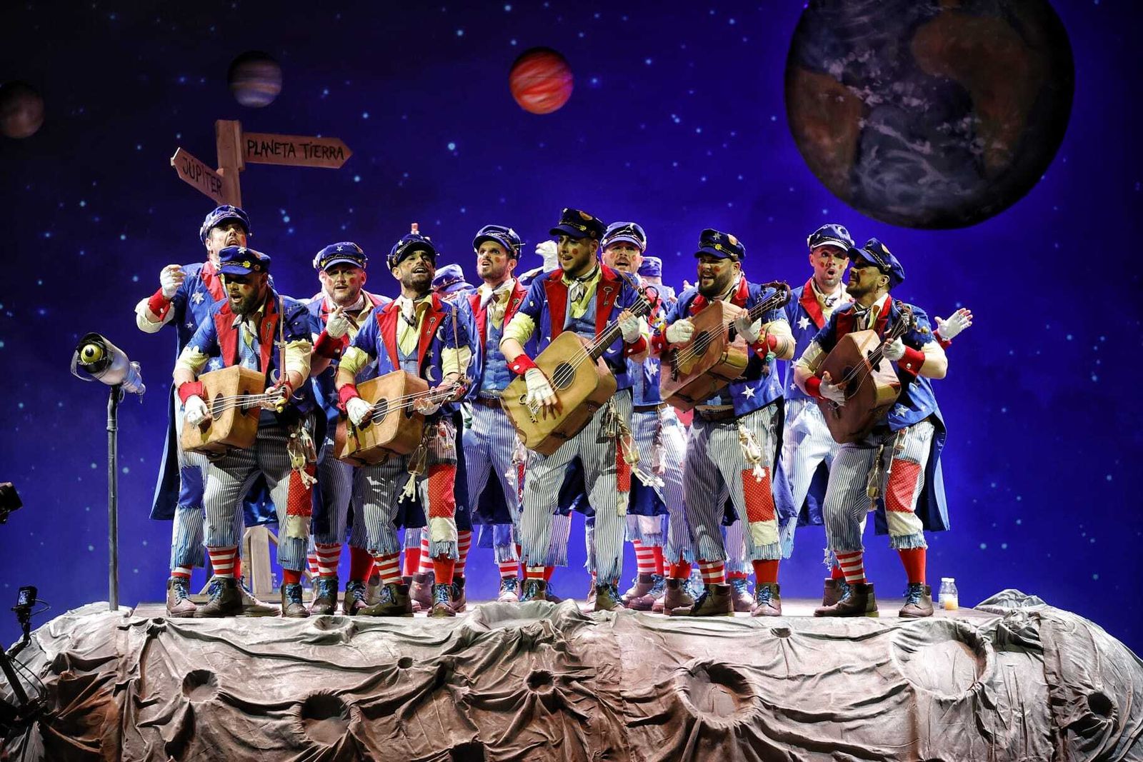 Comparsa "Los emigrantes"