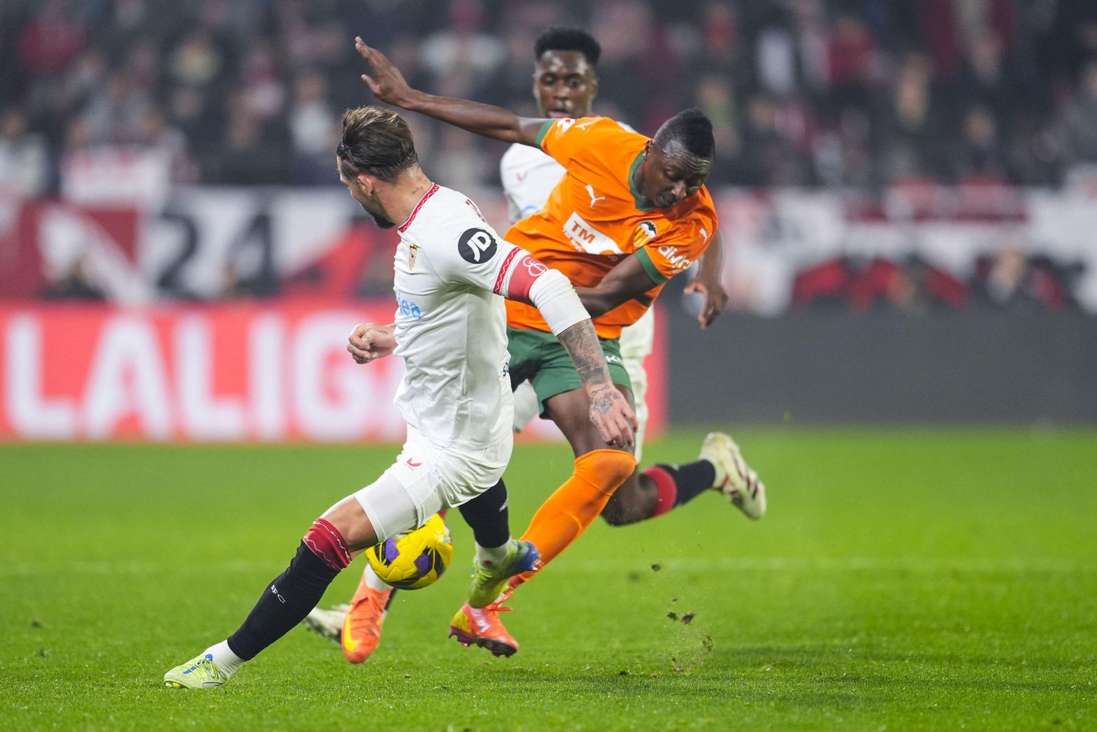 Las mejores imágenes del partido Sevilla - Valencia