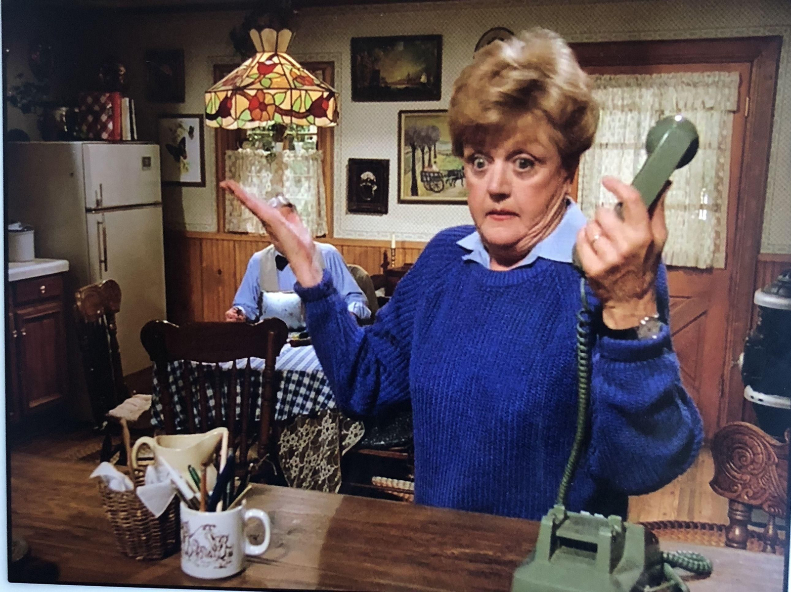 Jessica Fletcher (la fallecida Angela Lansbury) en 'Se ha escrito un crimen'