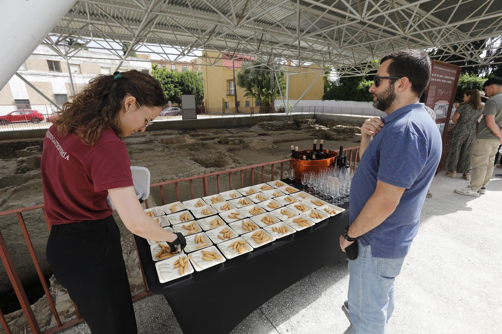 Las fotos de las Jornadas Europeas de Arqueología en la factoría de salazón de lulia Traducta