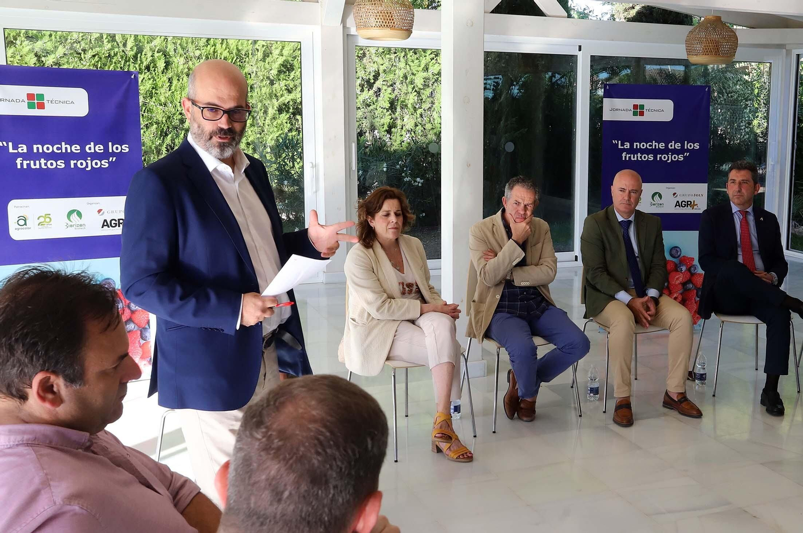 Imágenes de la Jornada "La noche de los frutos rojos"