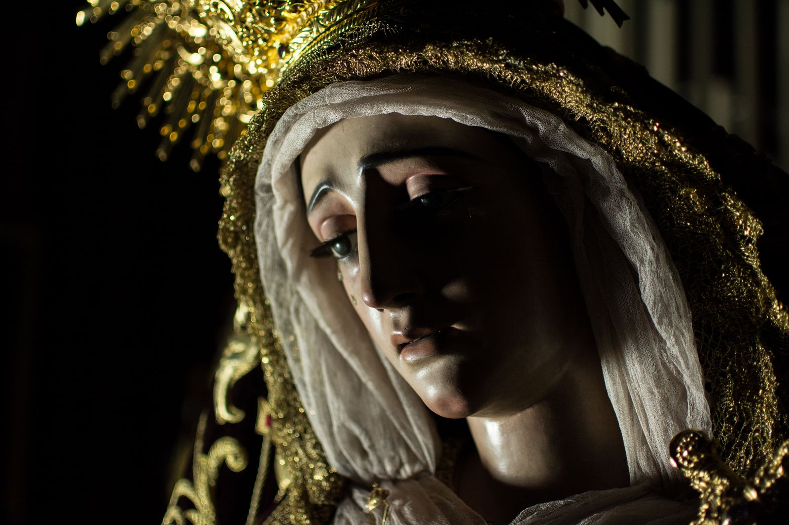 Besamanos a María Santísima de la Victoria, de las Cigarreras