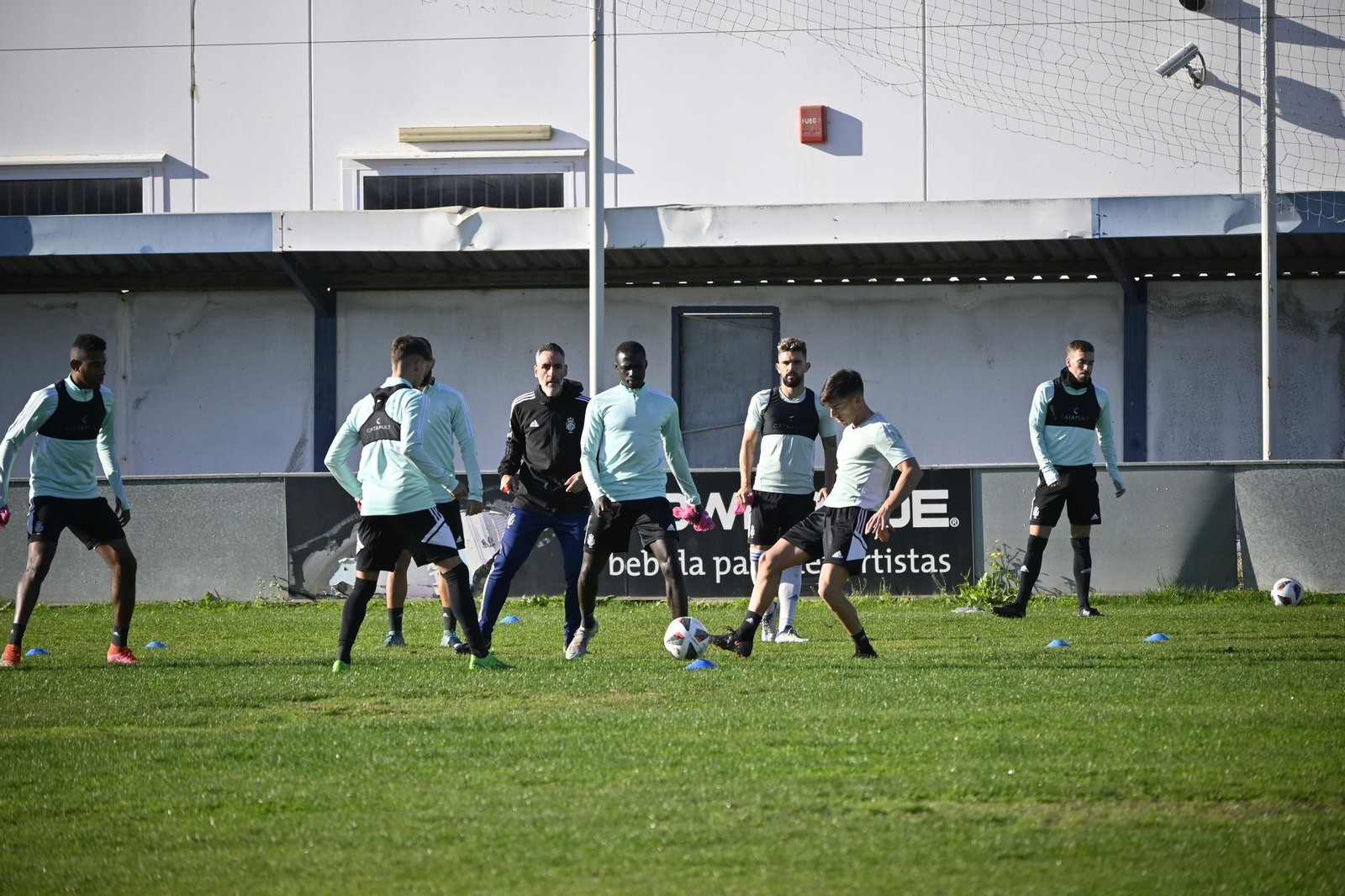 Vuelta a los entrenamientos del Recre