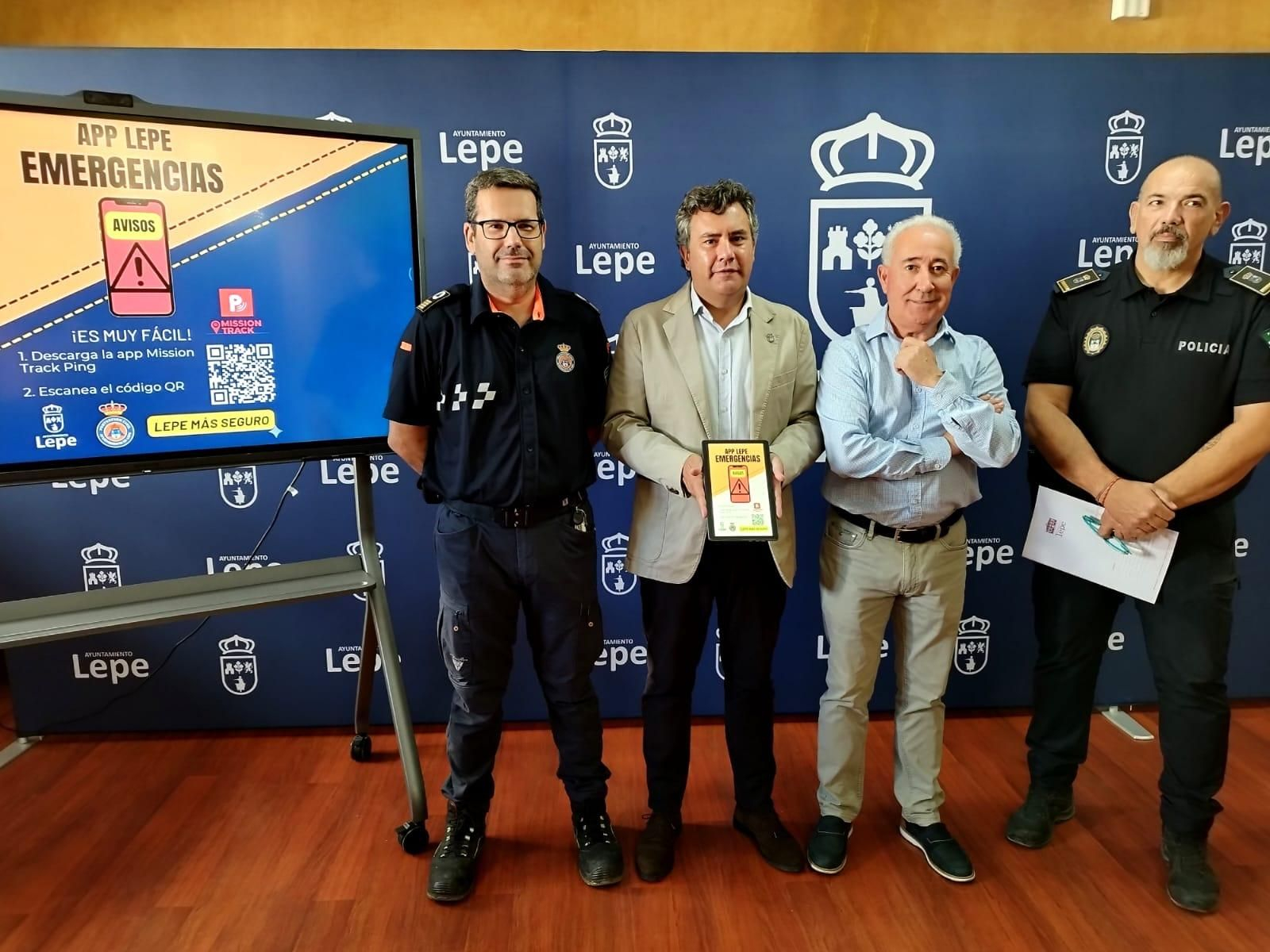 Presentación de la app de emergencias.