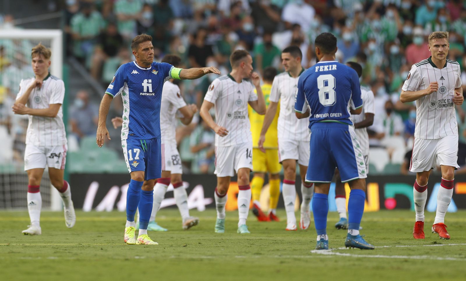 Las imágenes del Betis- Celtic