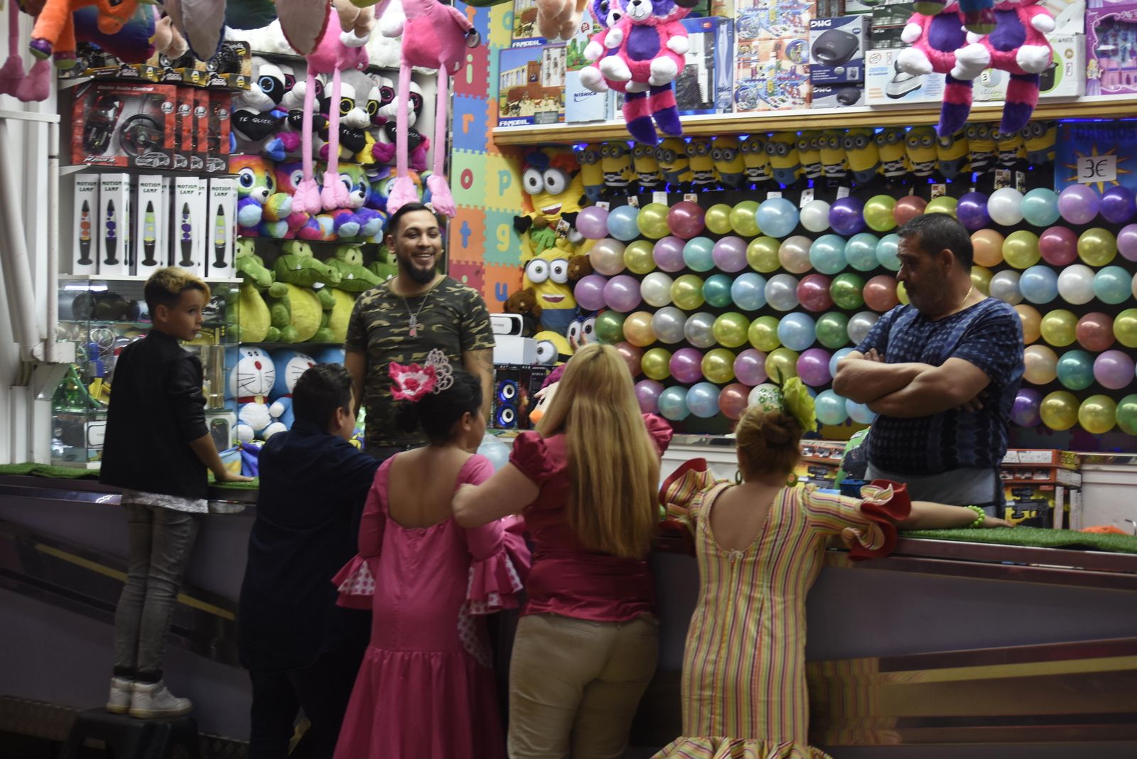 Imágenes de la primera noche de Feria