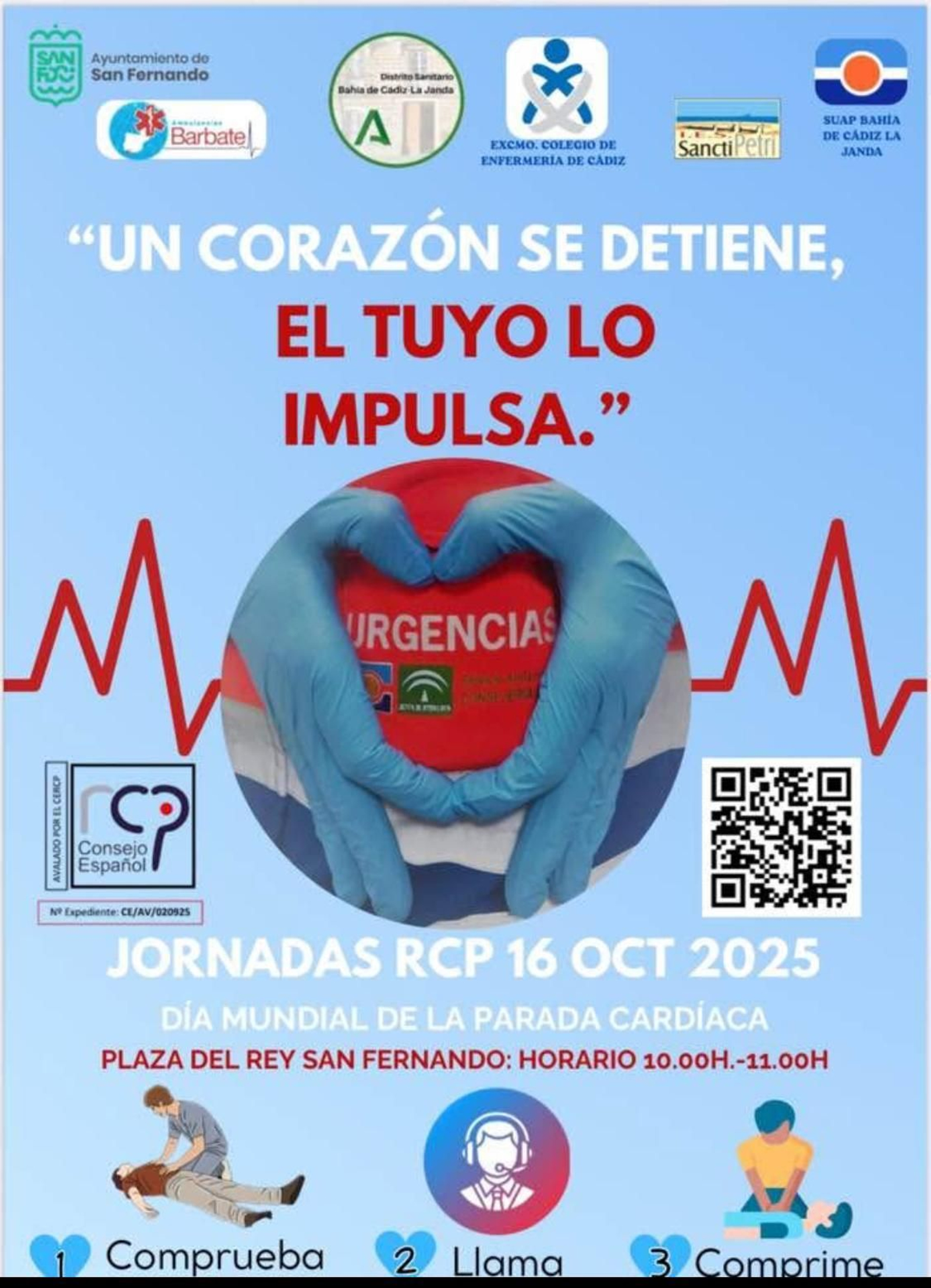 Día Mundial de la Parada Cardíaca en San Fernando