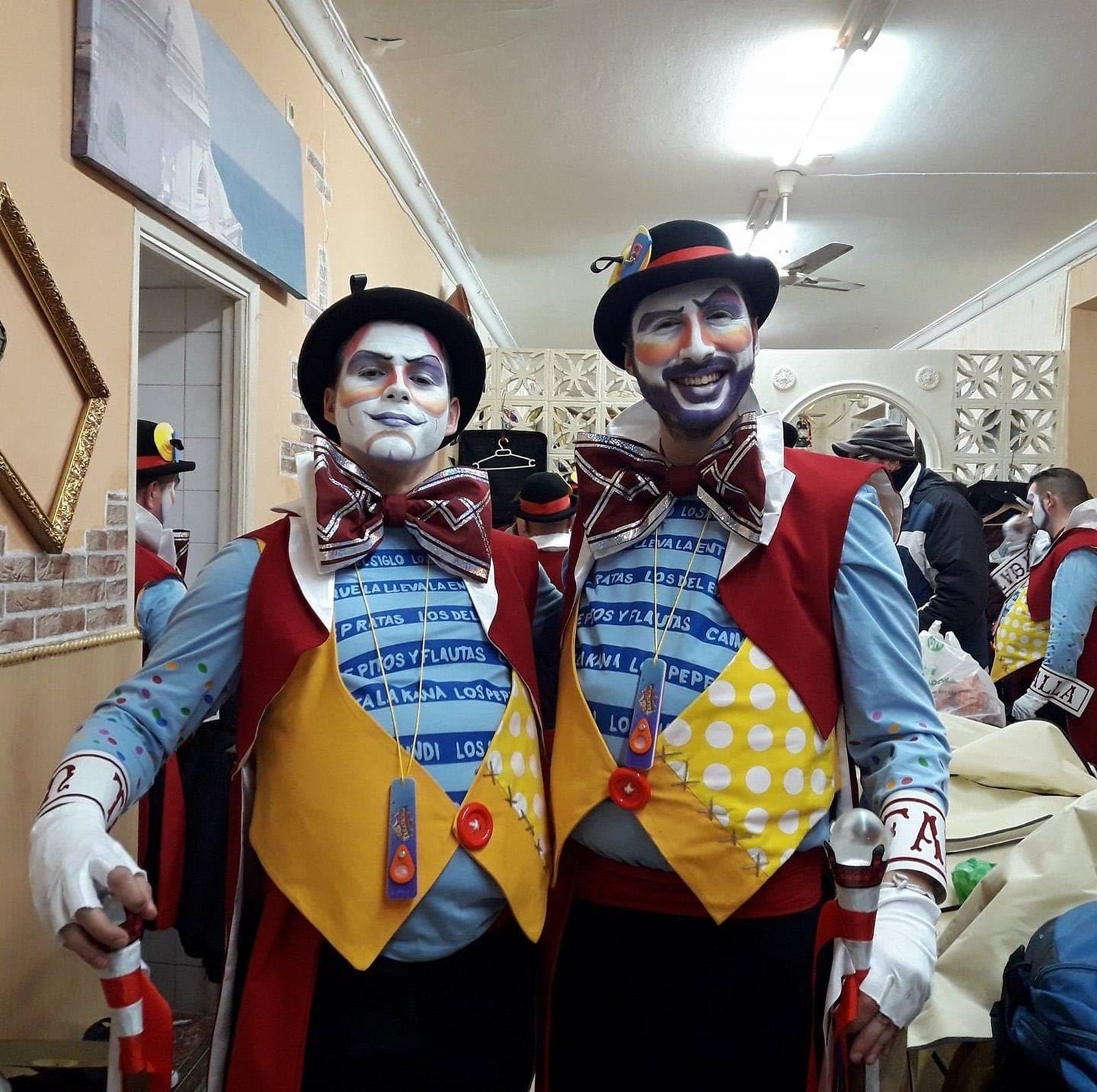 Carlos Manuel Nieves, Juan Manuel Salguero, Lola Vega y Manuel Gamboa, del coro 'Vive, sueña, canta'.