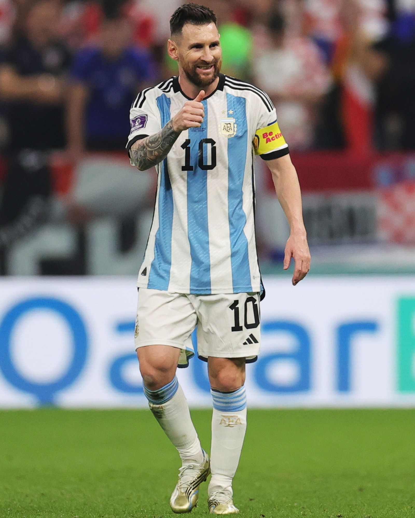 Las fotos de Messi contra Croacia