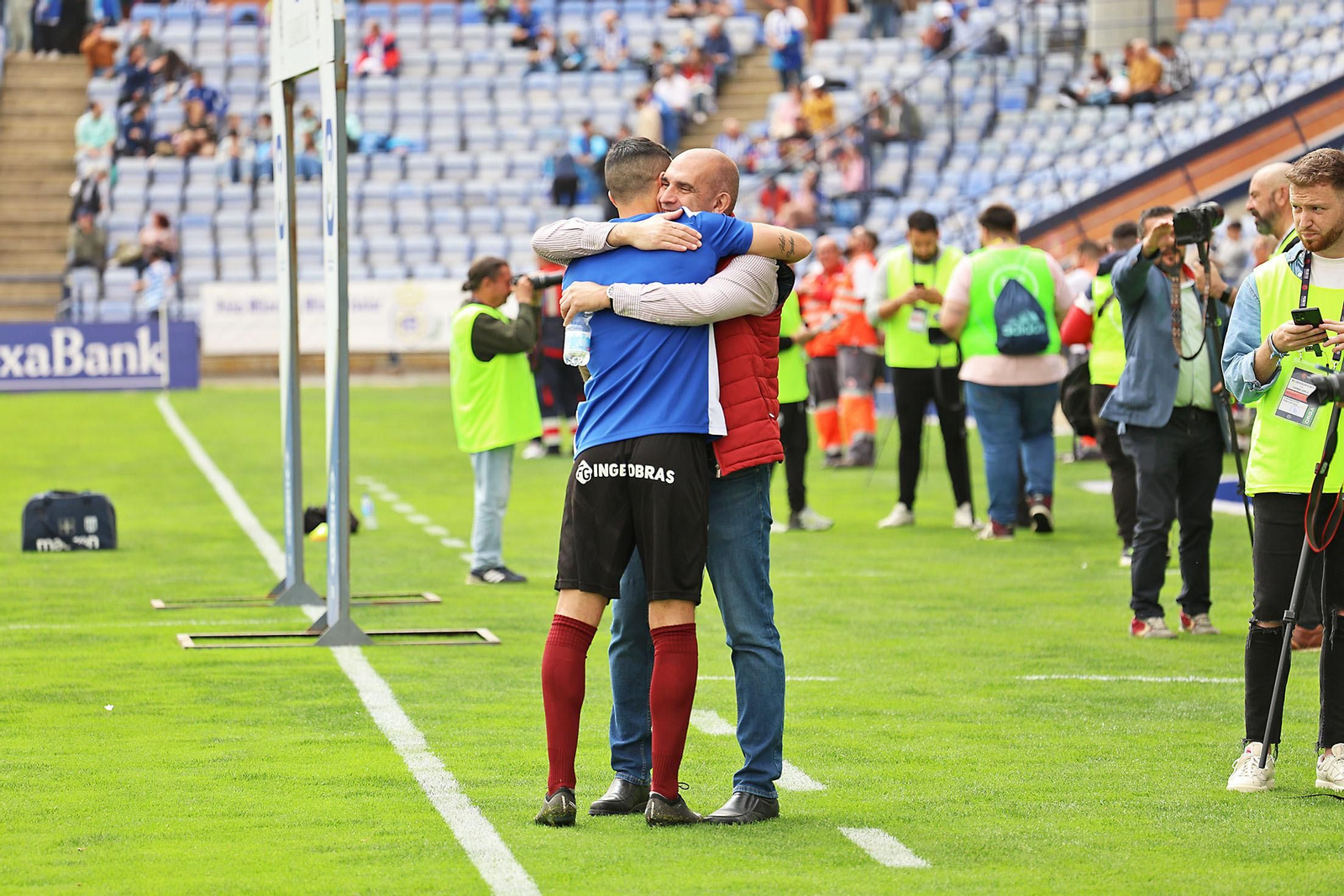 Imágenes del encuentro entre el Recreativo de Huelva y la AD Mérida