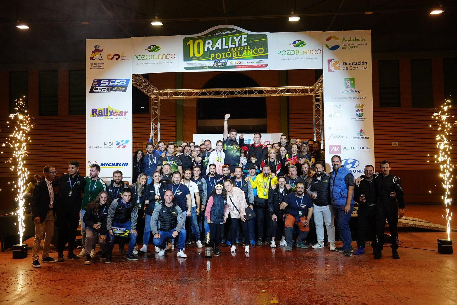Las mejores imágenes de la entrega de premios del Rallye Ciudad de Pozoblanco
