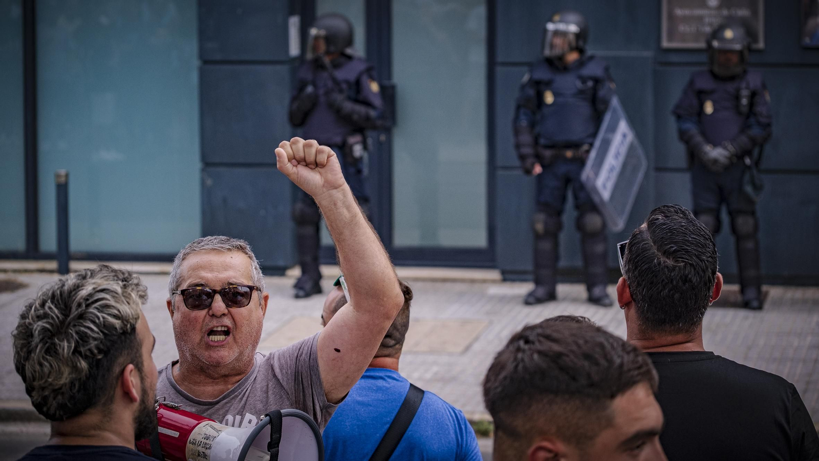 Las imágenes de las movilizaciones del martes por la huelga del Metal en Cádiz