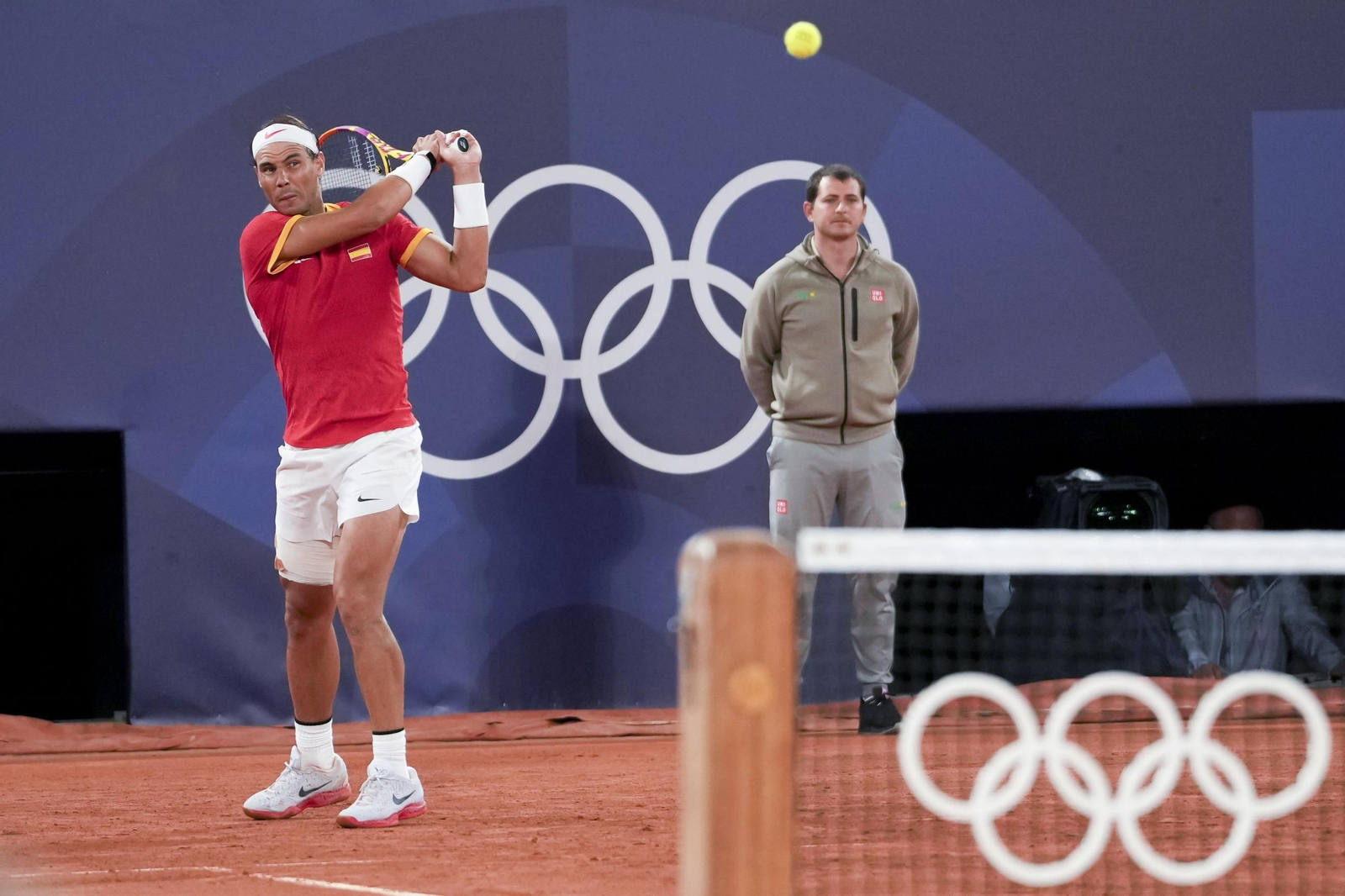 Las mejores fotos del estreno de Alcaraz y Nadal como pareja de dobles en los Juegos Olímpicos de París