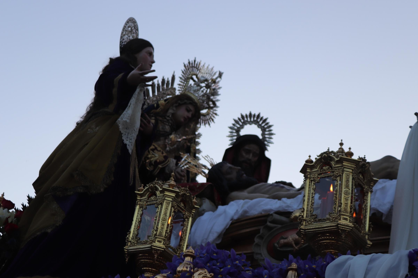 Monte Calvario en el Viernes Santo en Málaga, en imágenes