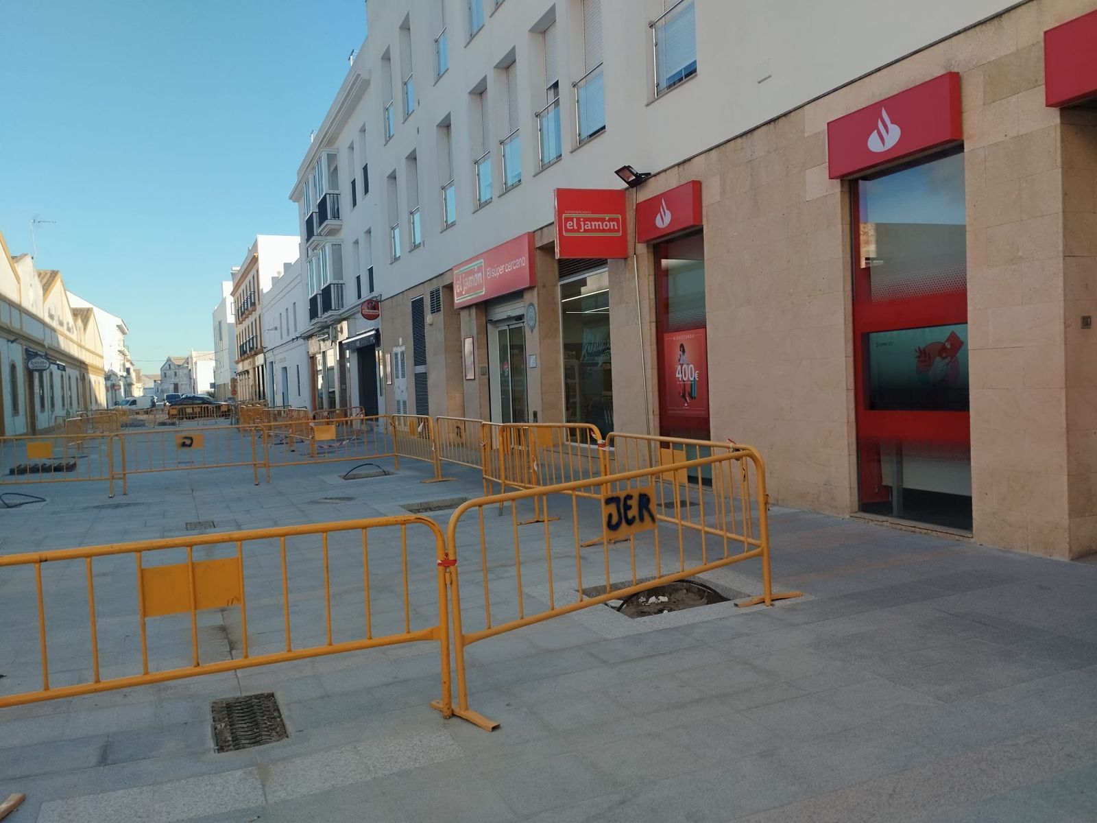 Aspecto que presenta esta vía.