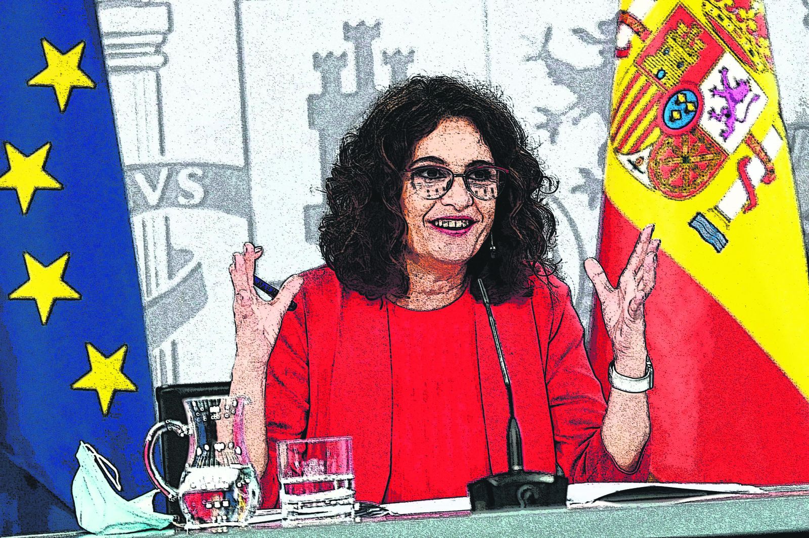 La ministra de Hacienda y portavoz del Gobierno, María Jesús  Montero.