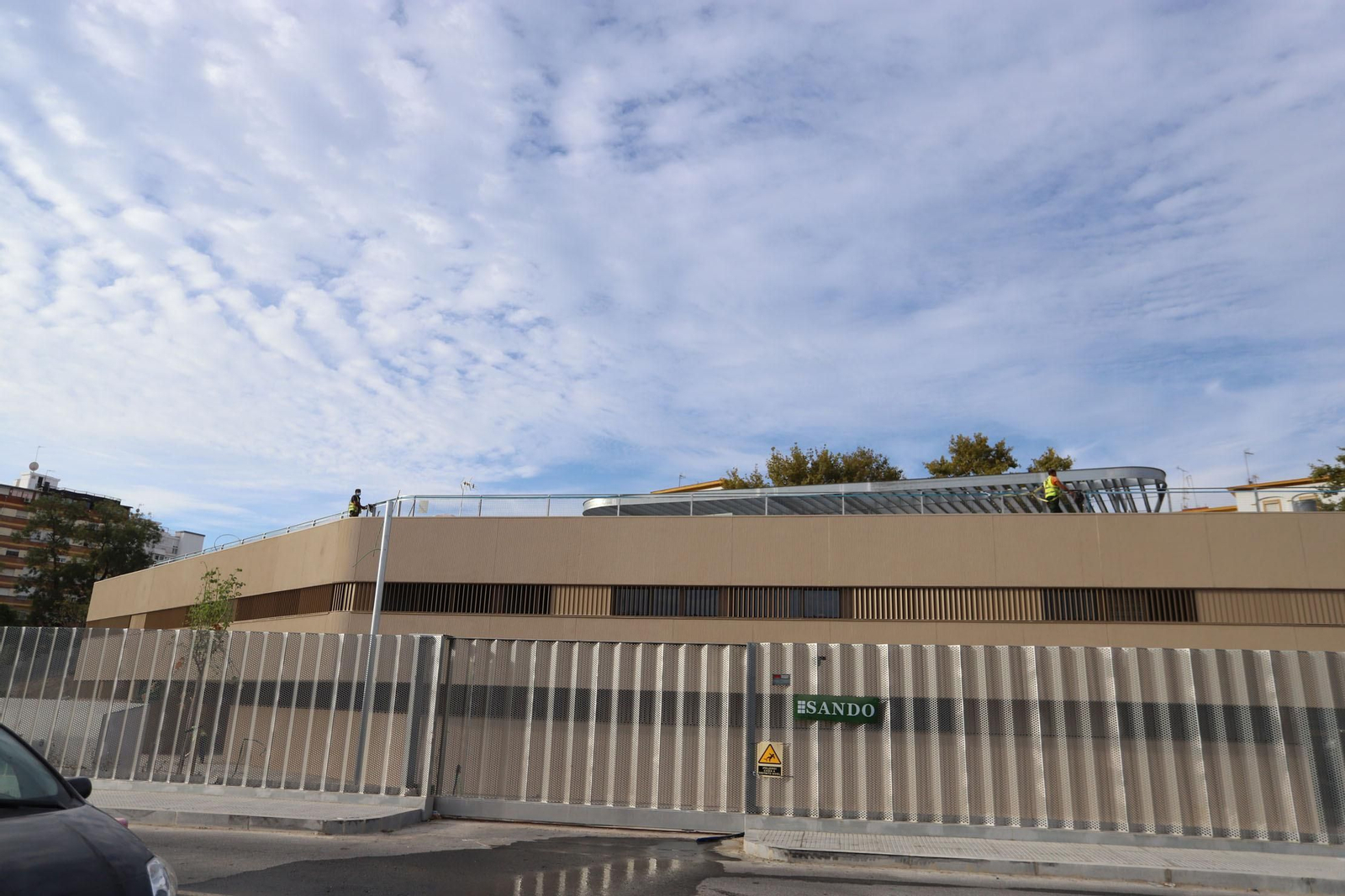 Imágen del centro de salud de Isla Chica.