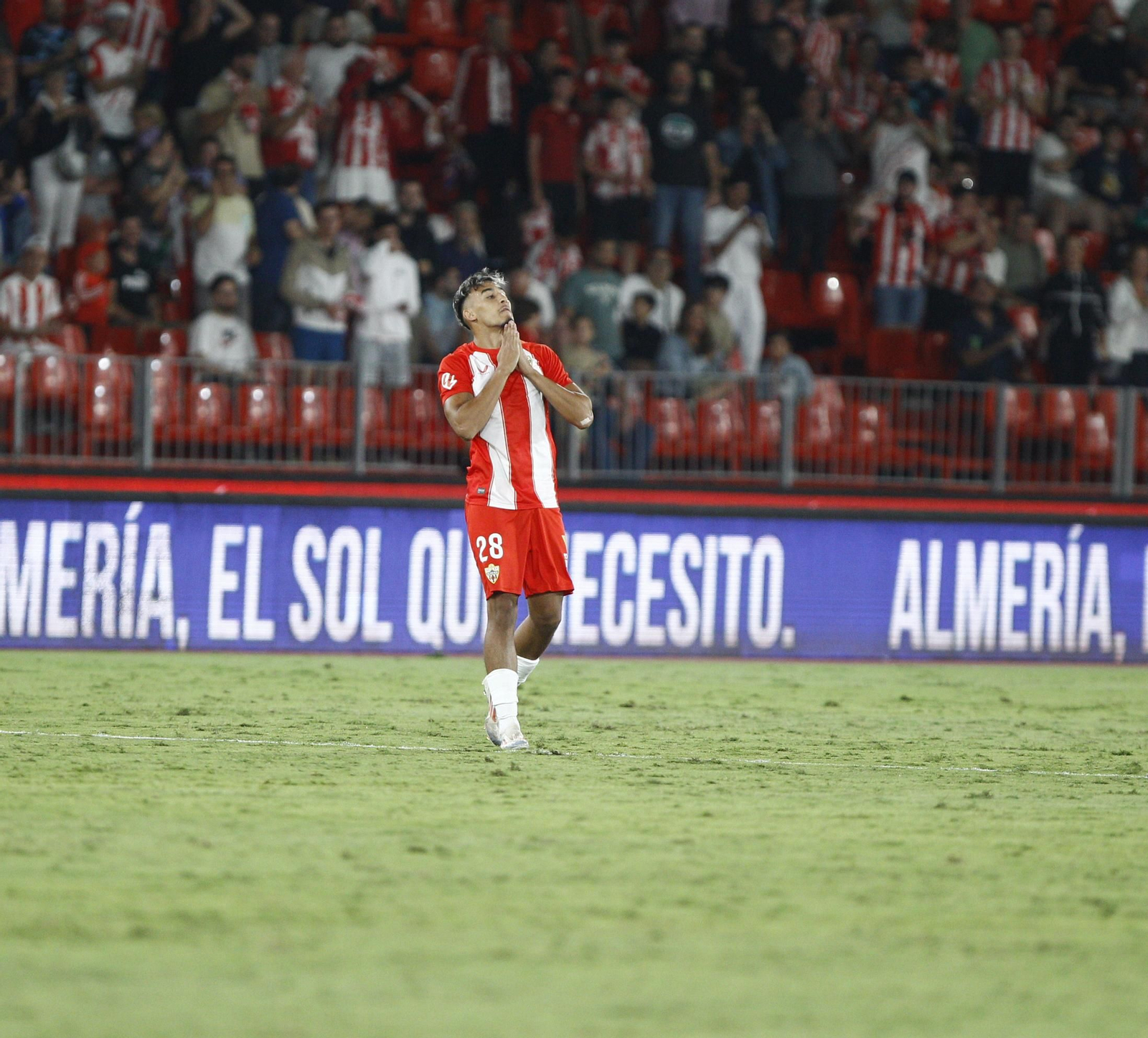 Las imágenes del partido de fútbol U.D. Almería-S.D. Eibar
