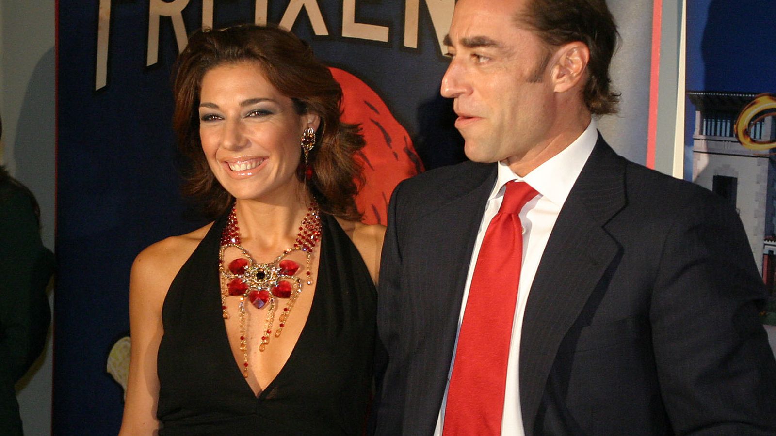 Revuelta y su marido en un acto social