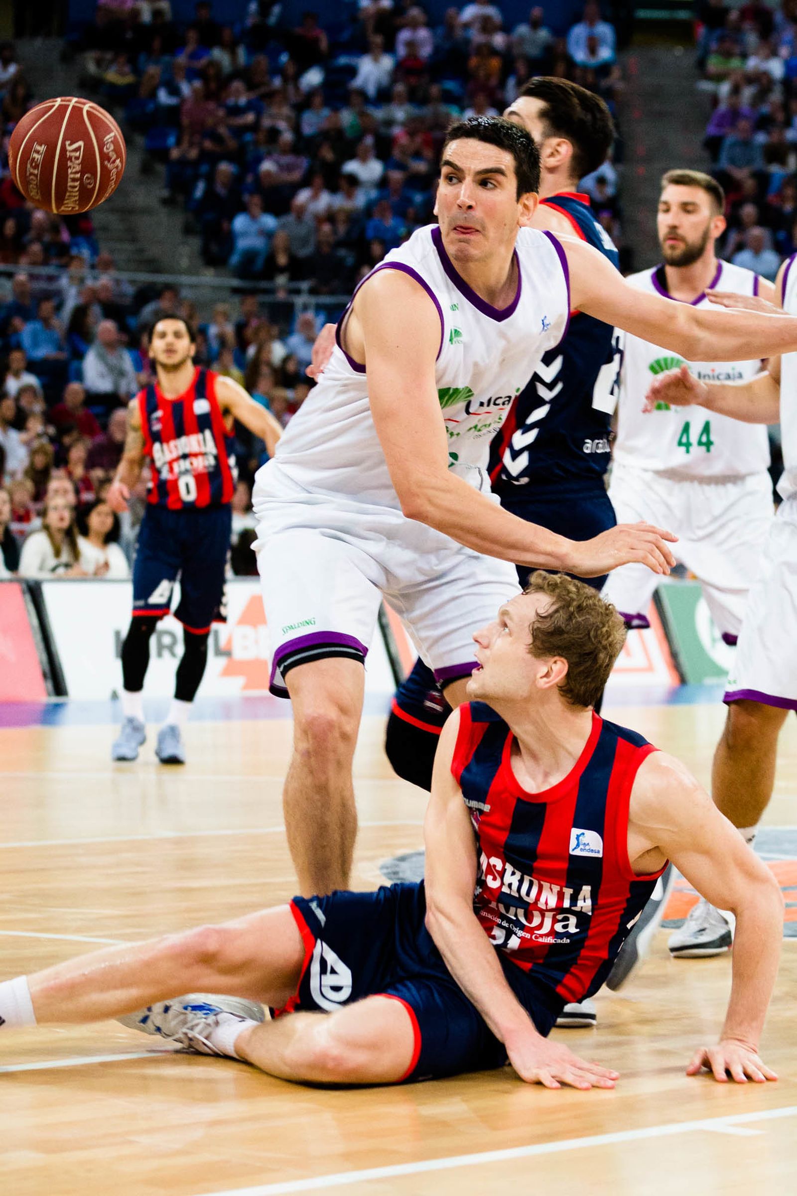 Las imágenes del Baskonia-Unicaja
