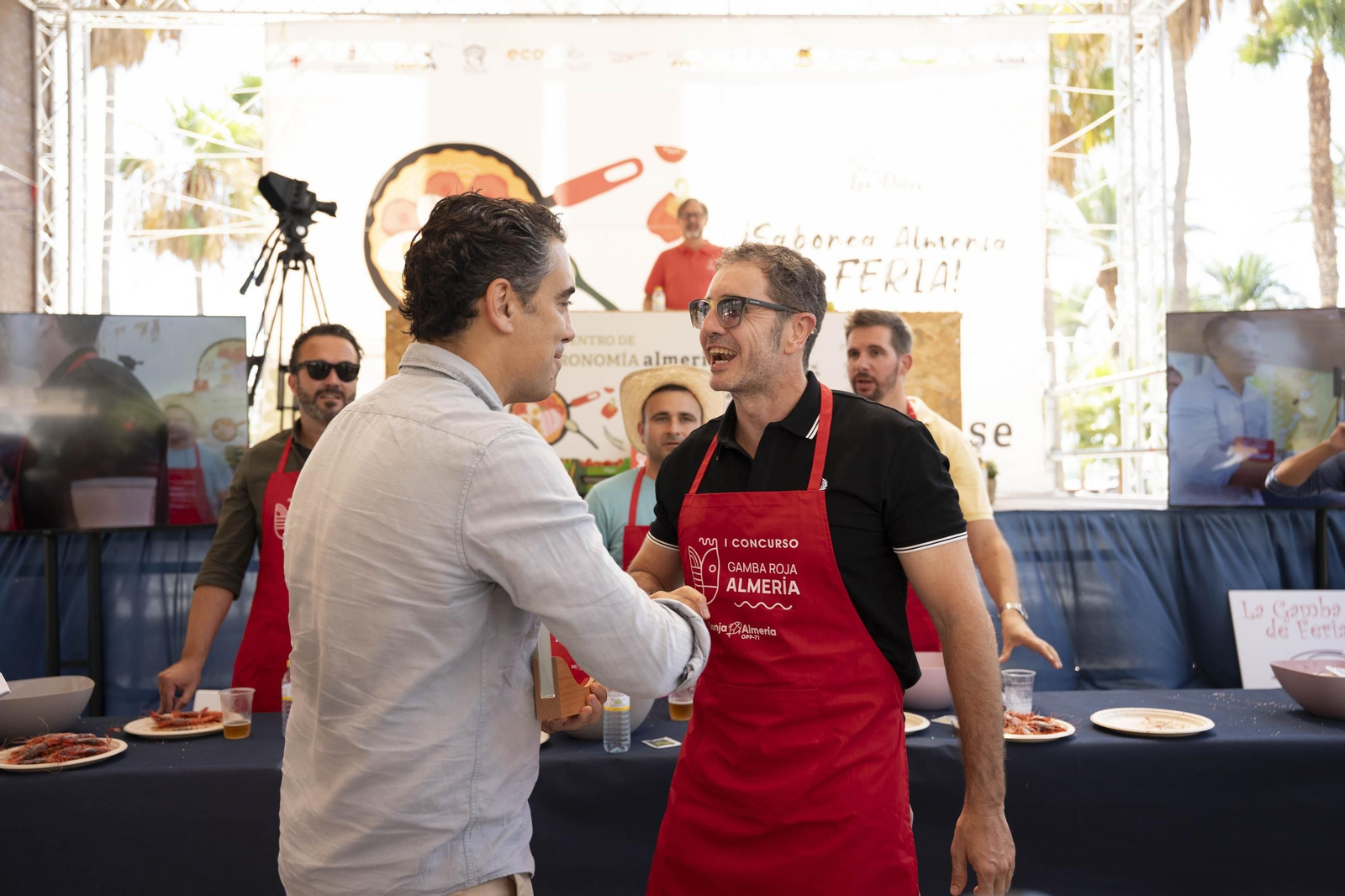 En imágenes: el I Concurso de Gamba Roja de la Feria de Almería