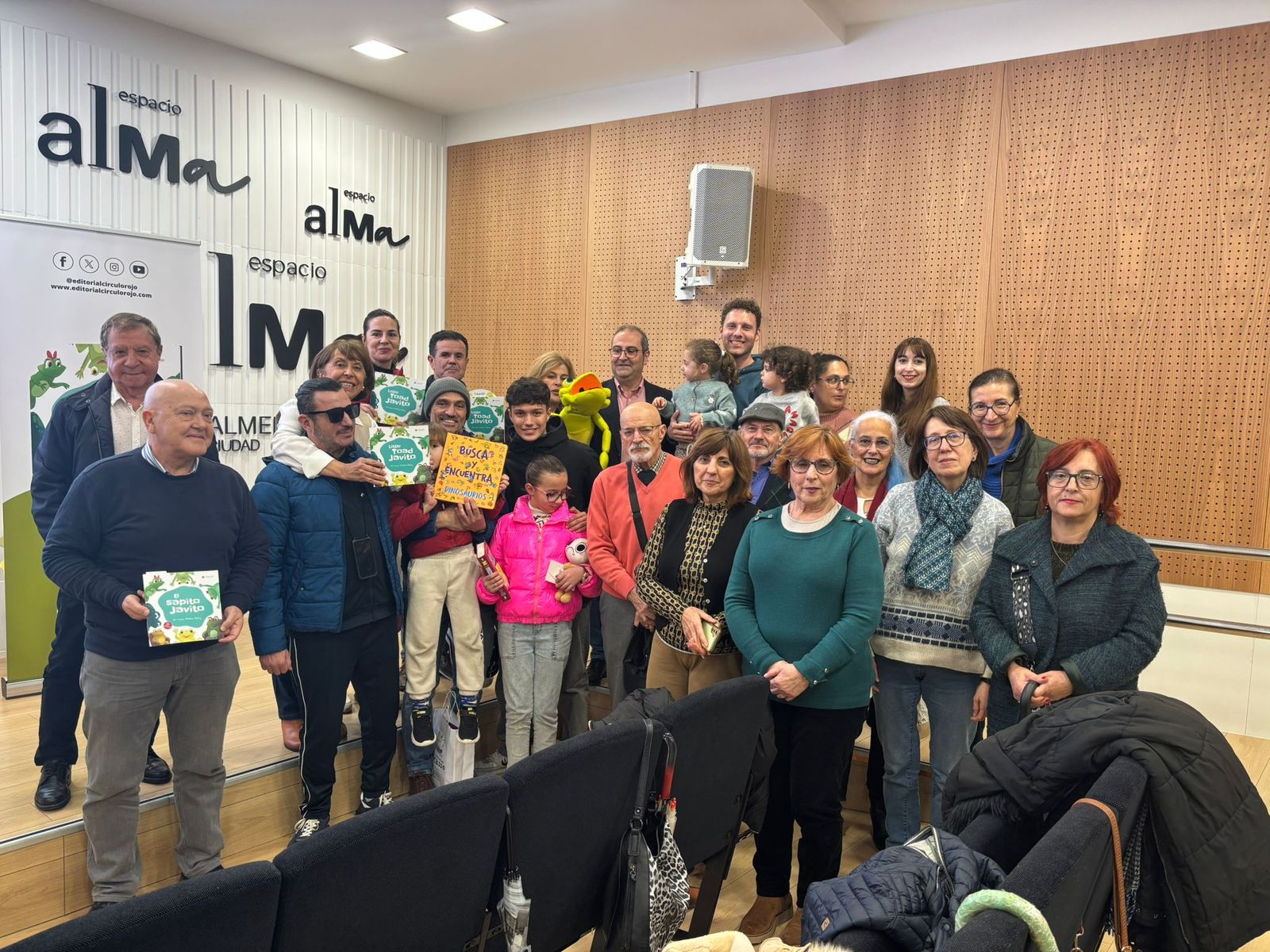 Presentación del libro en el Espacio Alma.