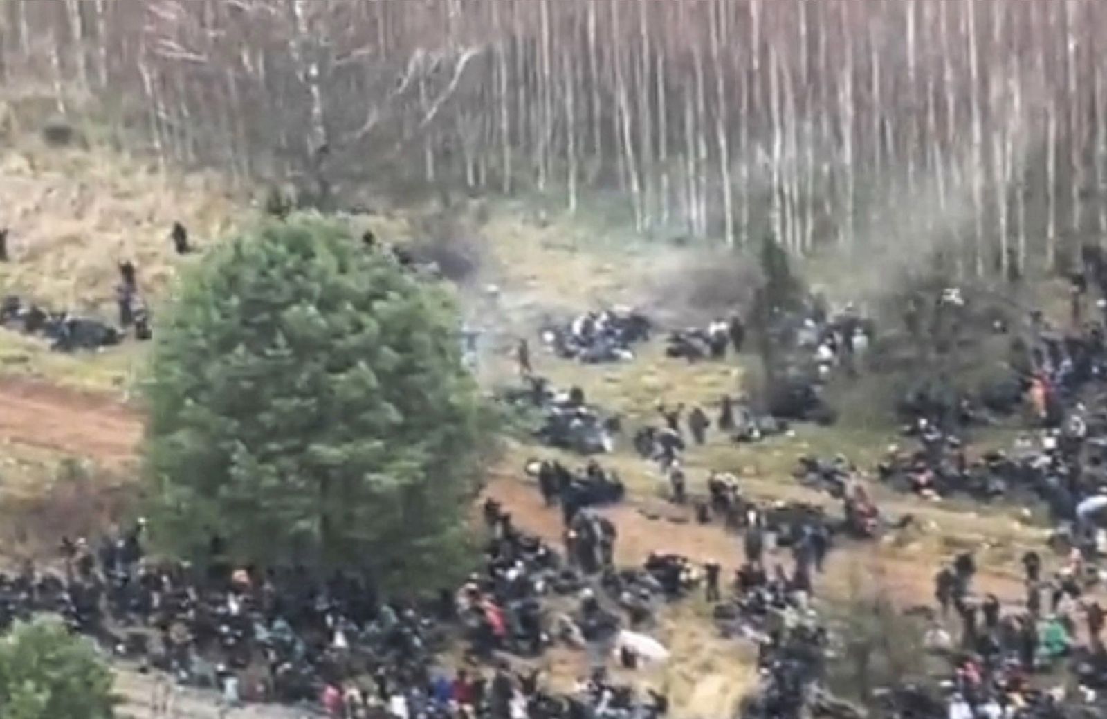 Frontera Bielorrusia-Polonia: Las imágenes de la desesperación