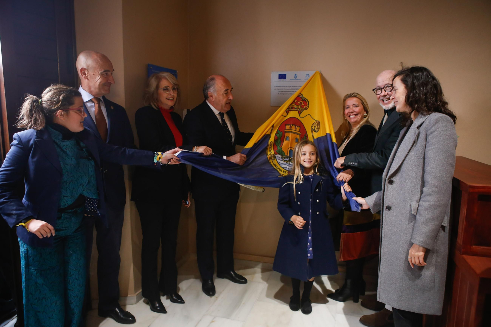 Fotos de la colección de Antonio Viñas de Roa en la capilla del Cristo de la Alameda de Algeciras