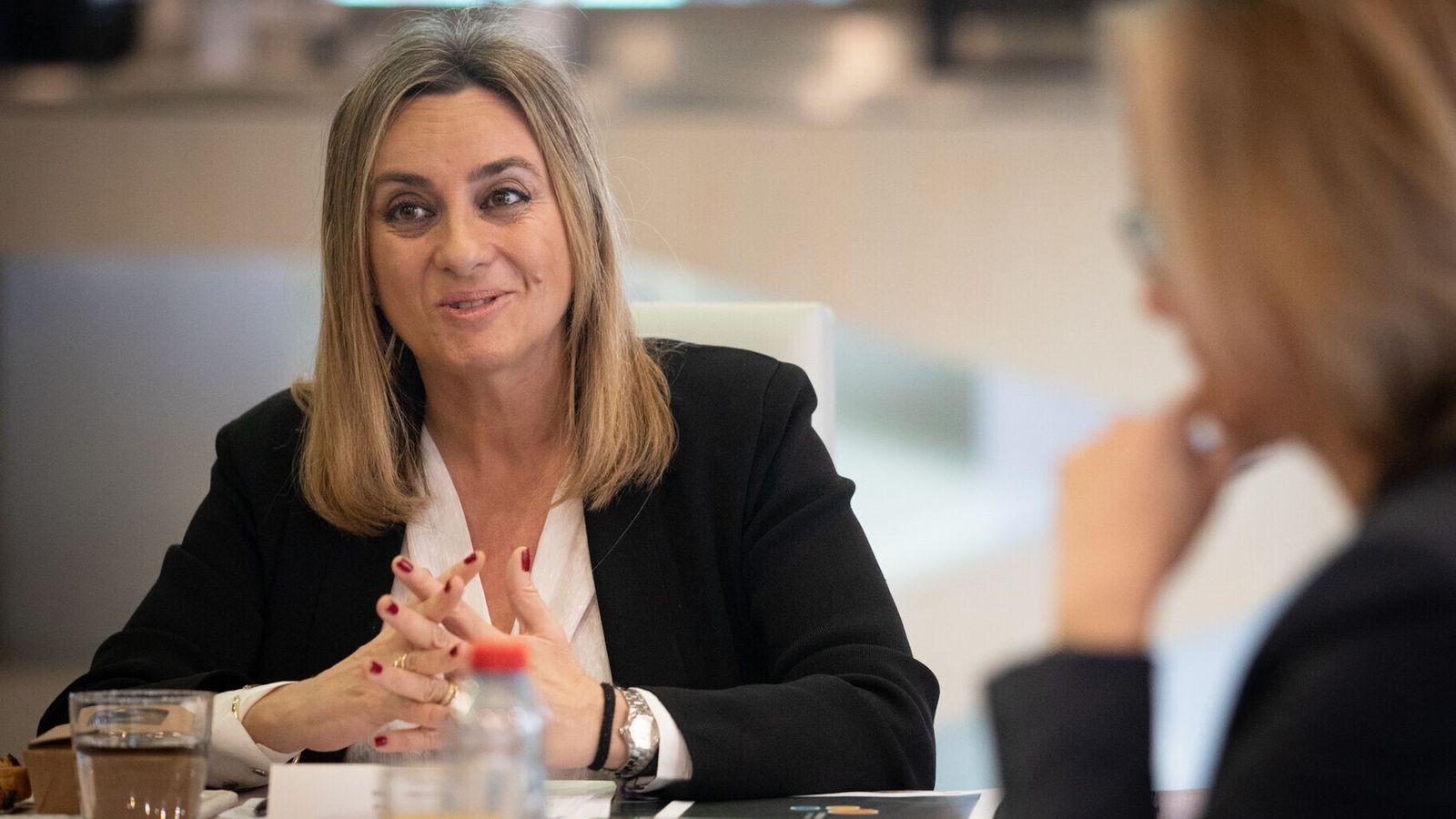 Marifrán Carazo, alcaldesa de Granada, durante una de sus intervenciones