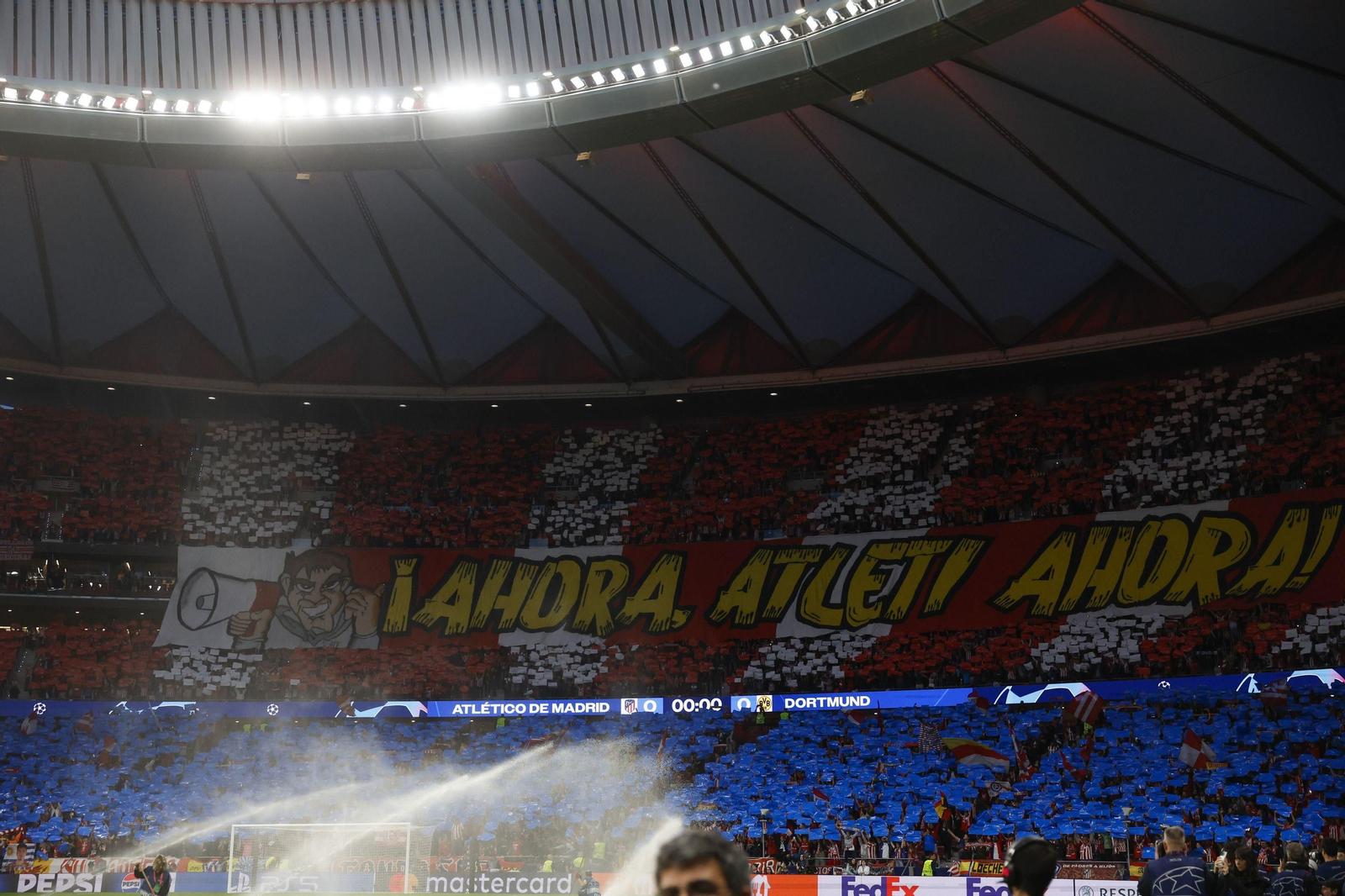 El Atlético de Madrid - Borussia Dortmund, en fotos