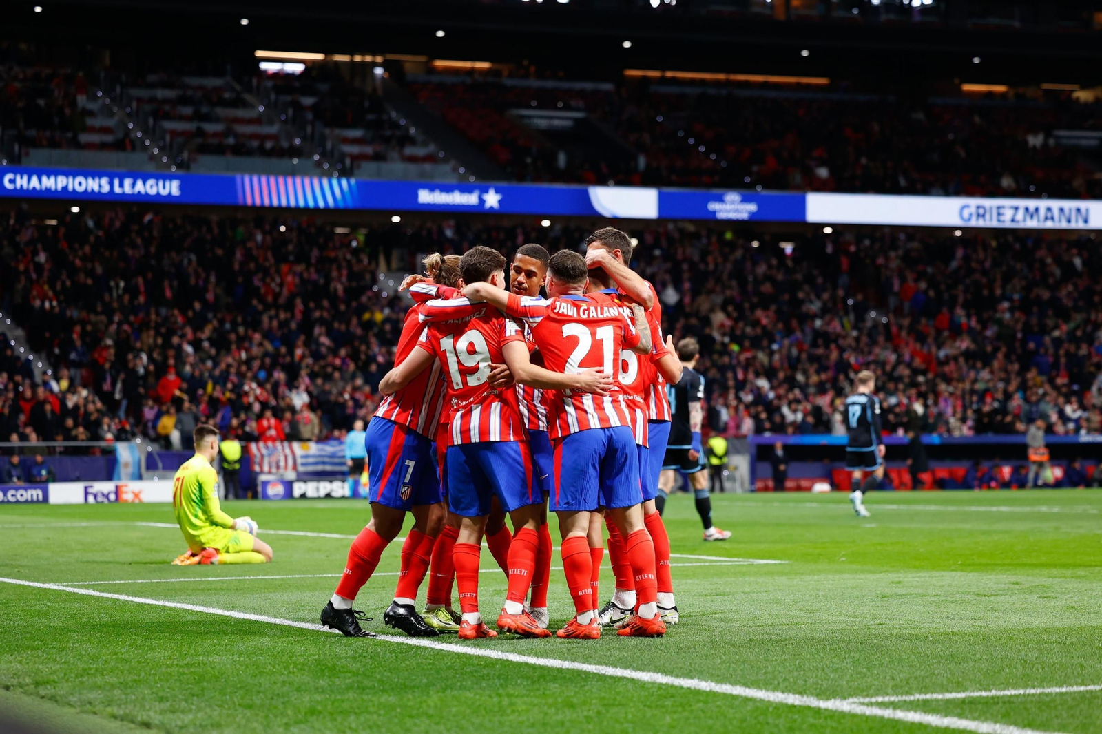 Las fotos del Atlético de Madrid - Slovan de Bratislava