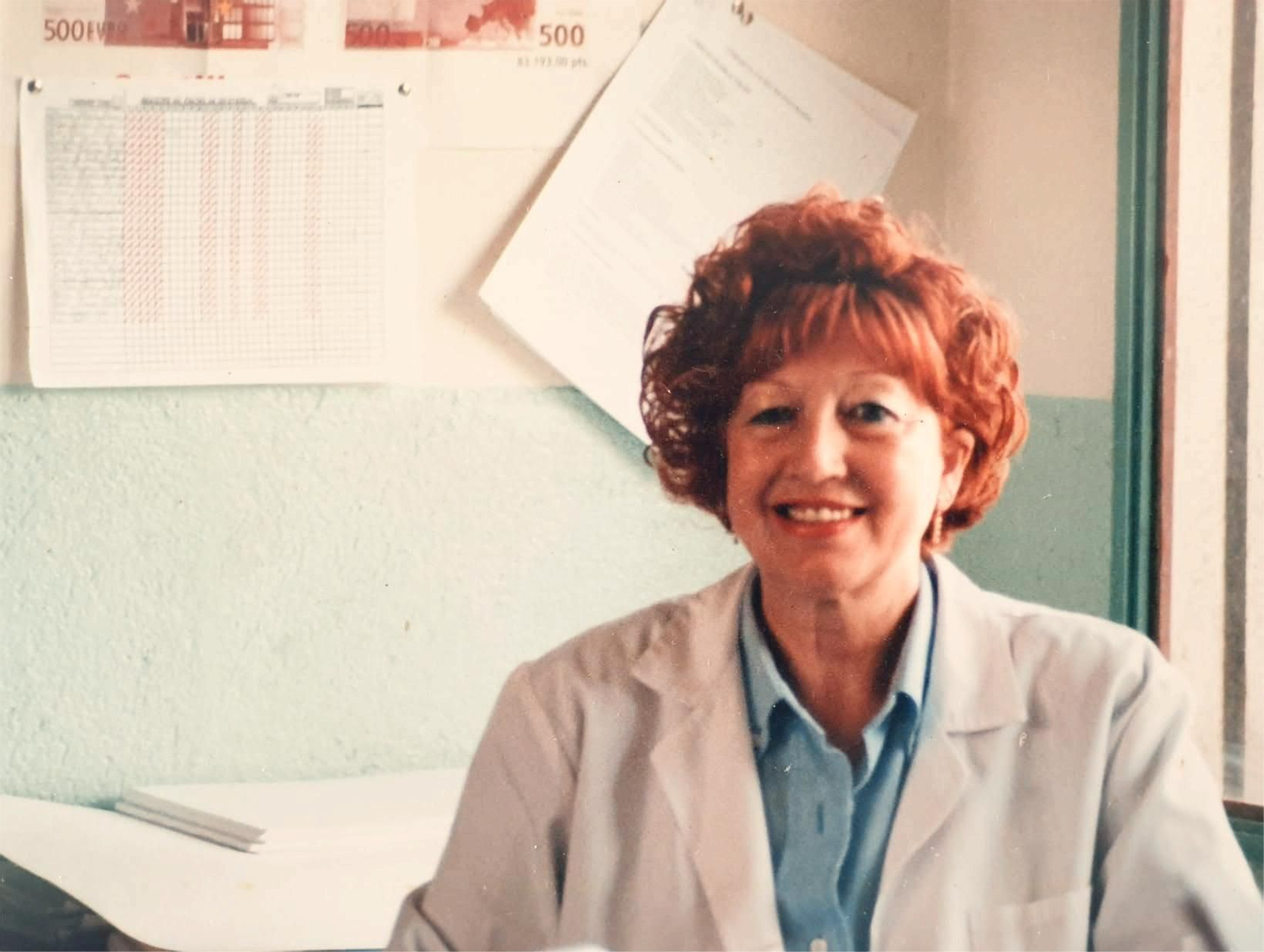 Josefina Arias, maestra.