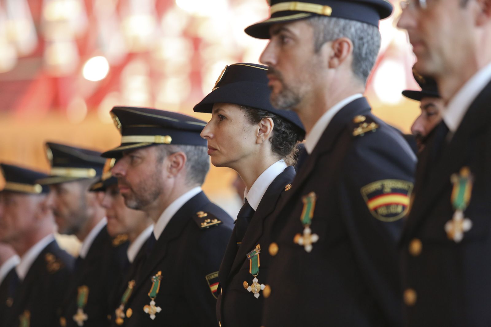 Las fotos del día del patrón de la Policía Nacional en Málaga