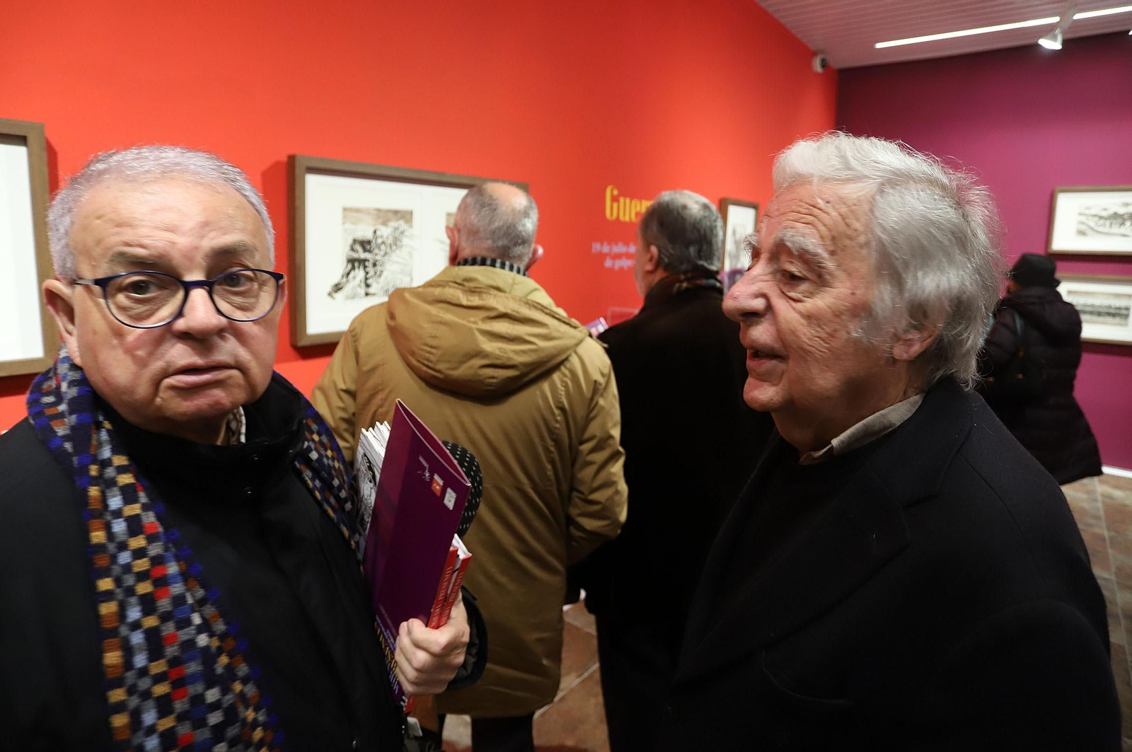 Imágenes de la exposición 'Mirada y Presencia. Obras del exilio republicano español en México'