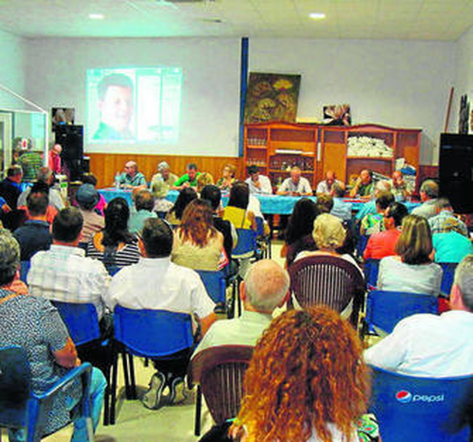 La asamblea de Afanas, celebrada en las instalaciones de Las Salinas.