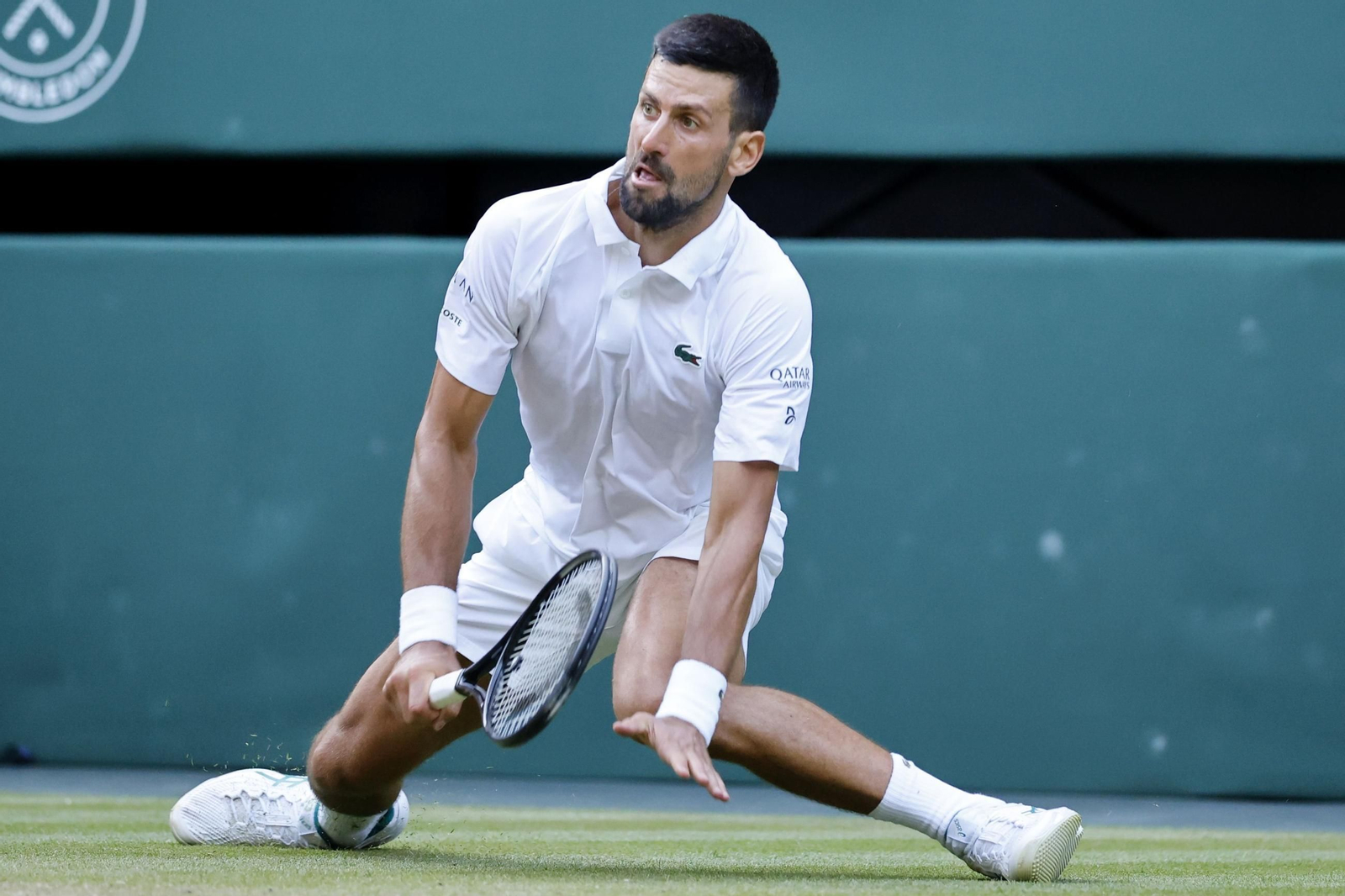 Las fotos de Wimbledon con las clasificaciones de Djokovic y Sinner