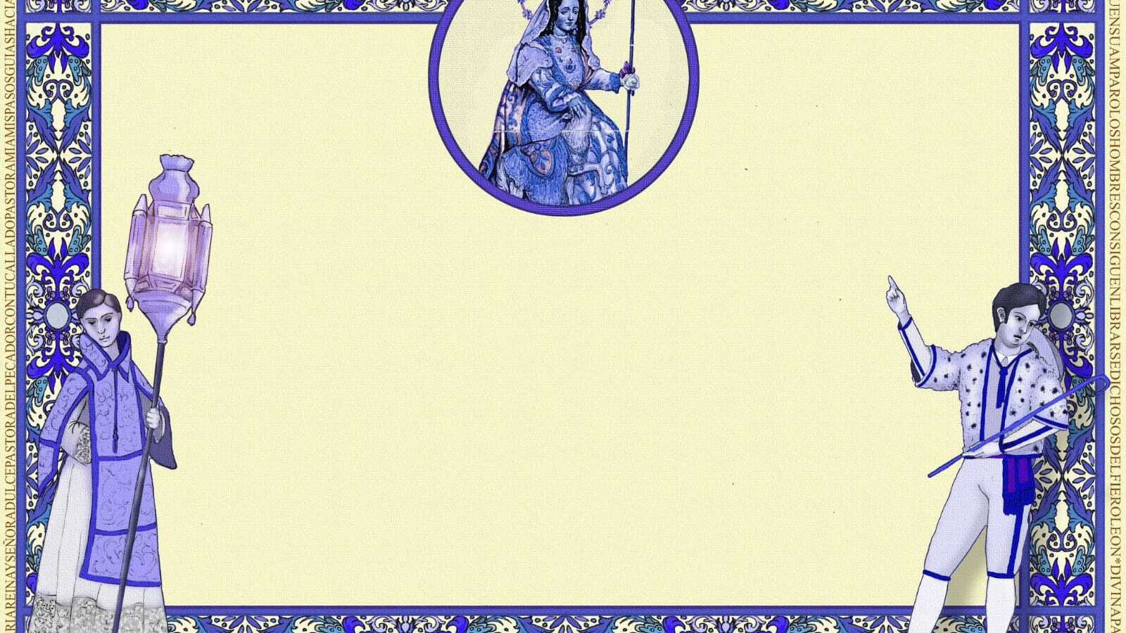 La papeleta de sitio para la procesión de 2023.