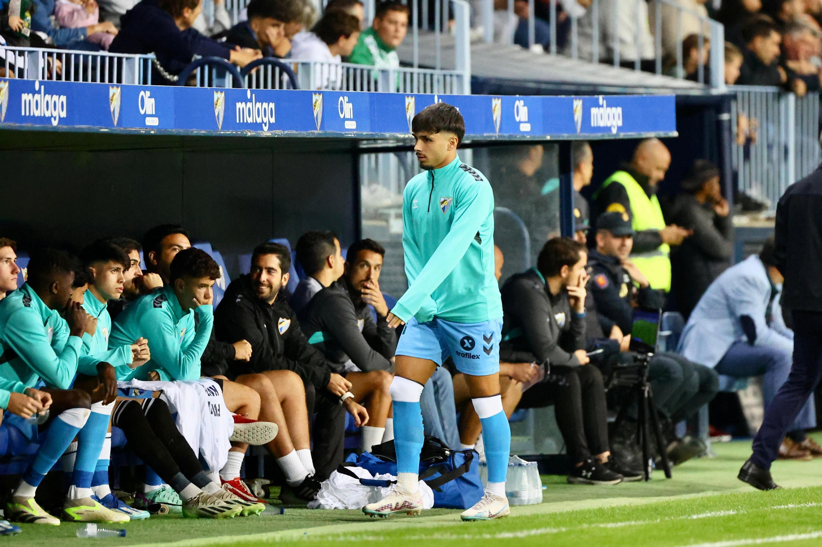 El Málaga CF-Alcoyano, en fotos