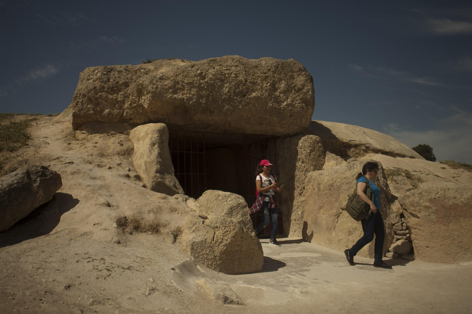 El Dolmen de Menga, en Antequera.