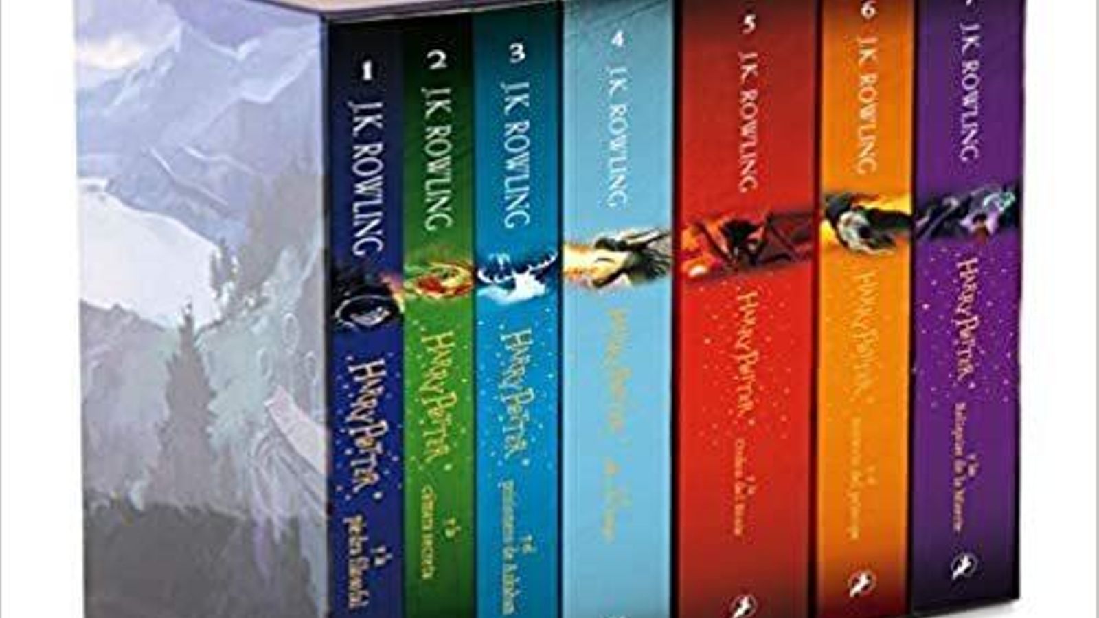 Saga completa de 'Harry Potter'.