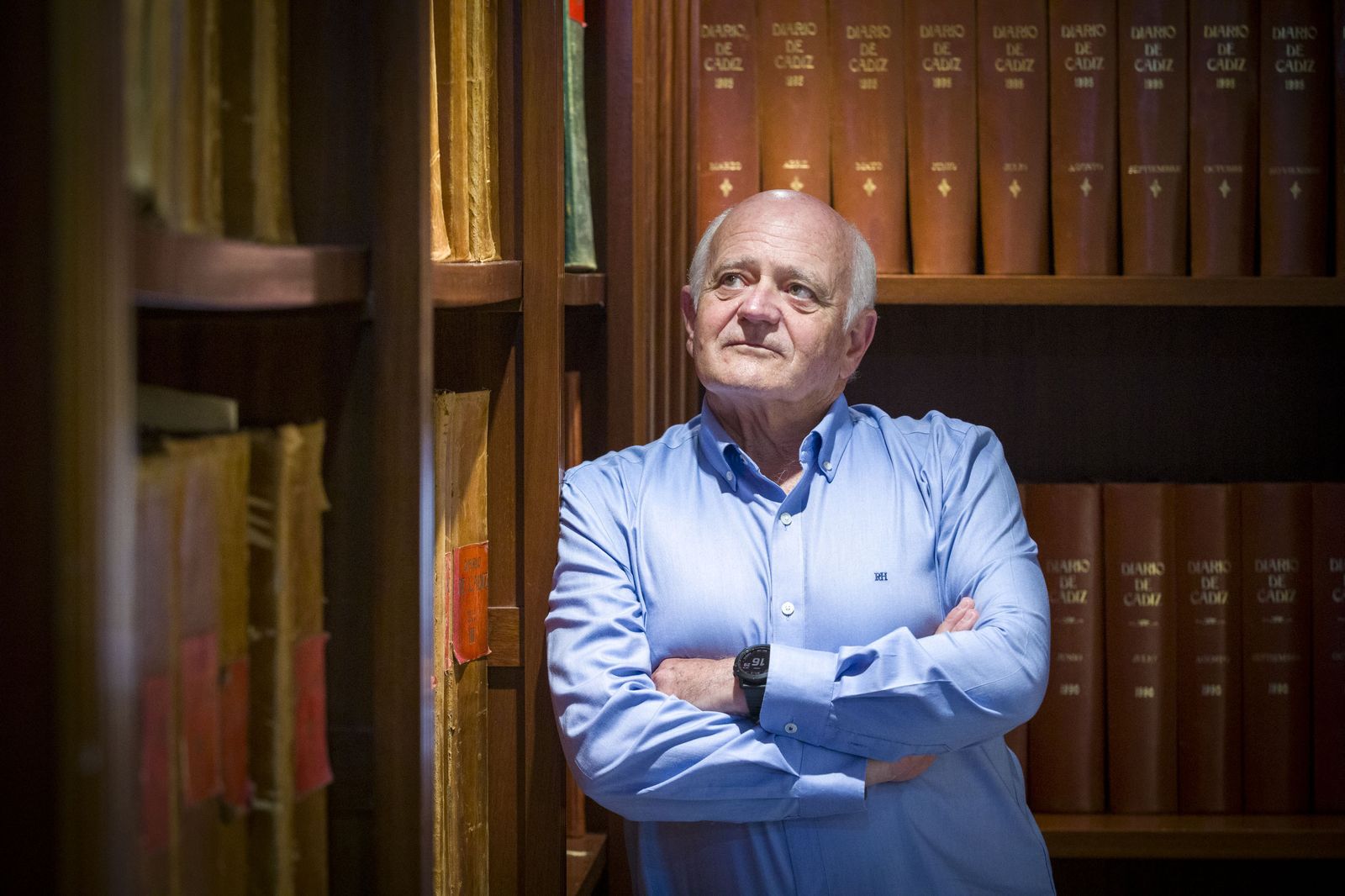 Jesús Oliden, en la hemeroteca de Diario de Cádiz