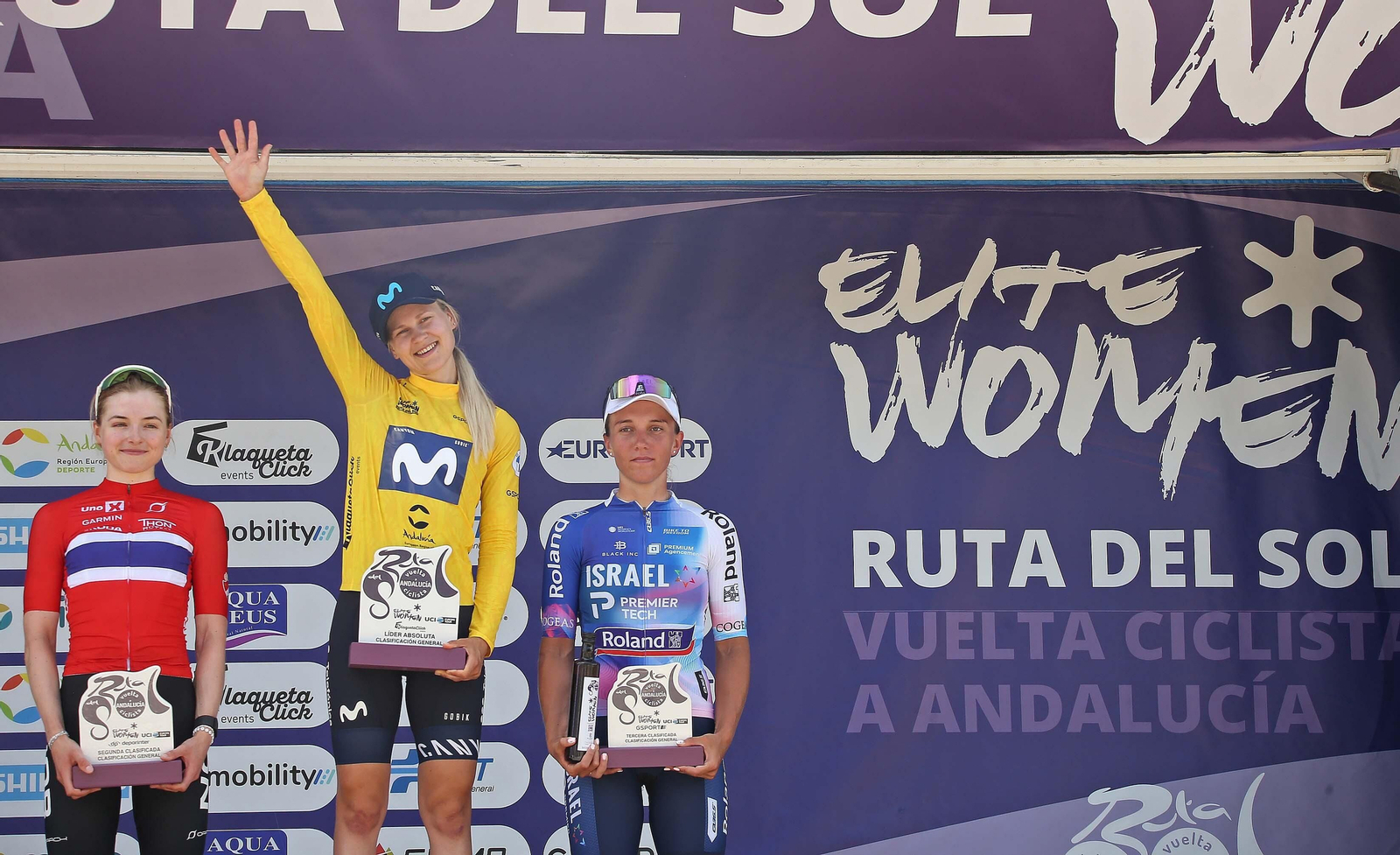 Fotos de etapa final de la Vuelta Ciclista a Andalucía Elite Women en Castellar