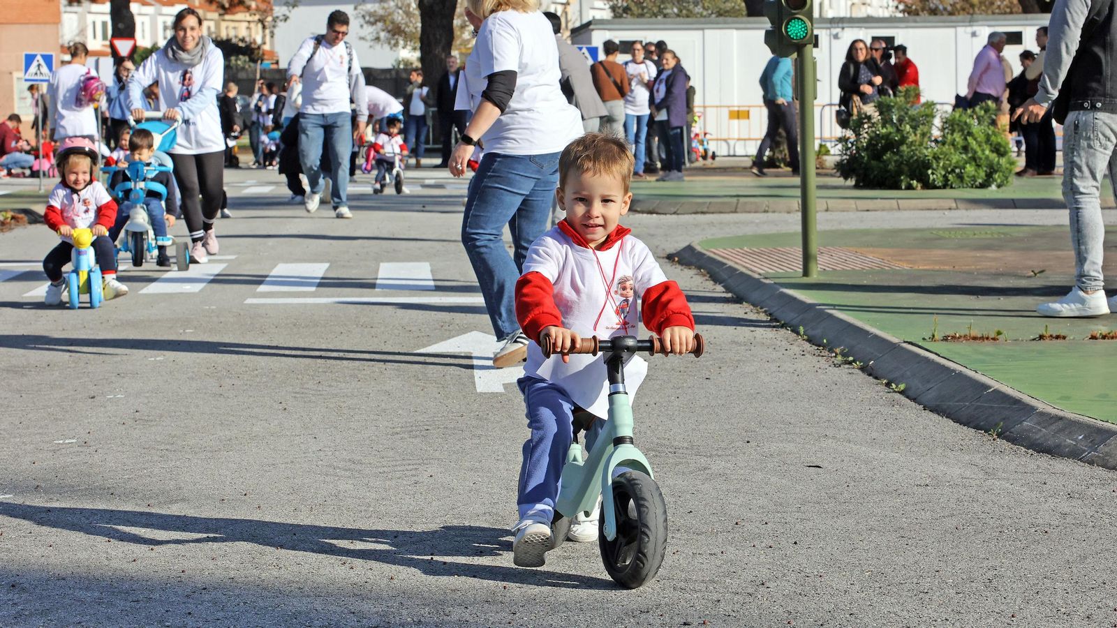 Carrera infantil a beneficio del pequeño Martín
