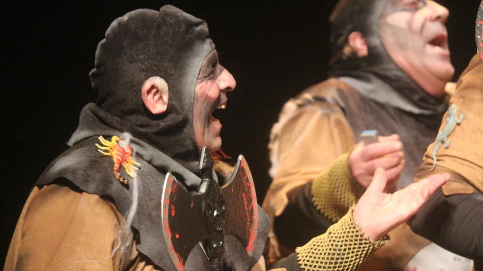 Ramón Andrades en la chirigota 'Los Cortesanos del Rey'