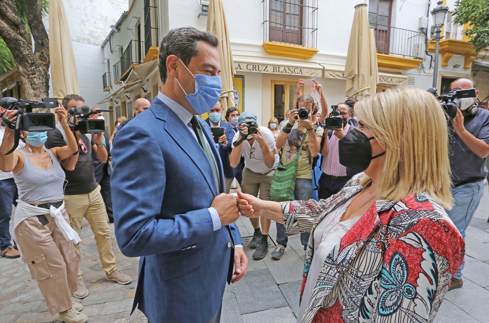 Visita institucional de Juanma Moreno Bonilla a Jerez