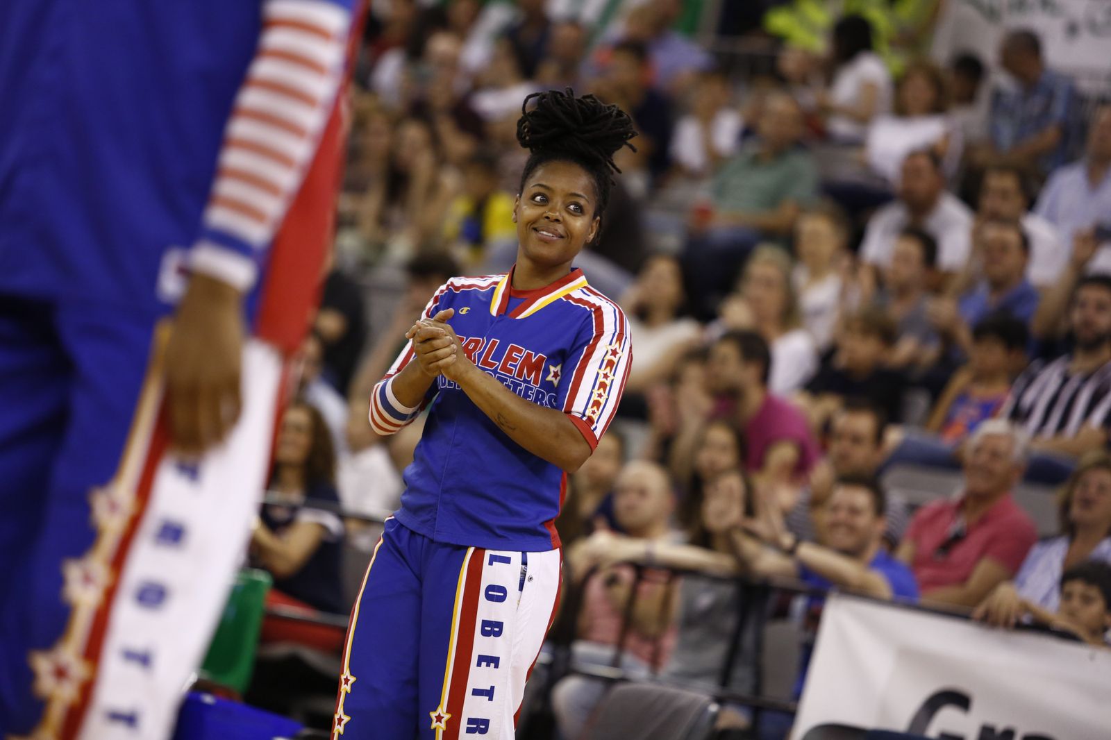 El espectáculo de los Globetrotters inunda el Palacio de Deportes