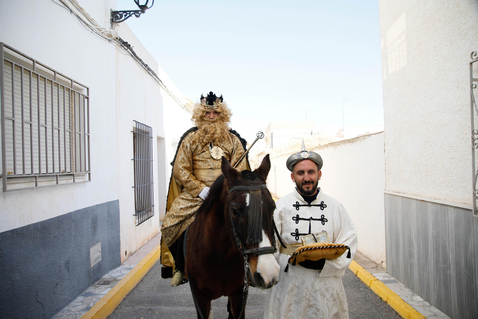 Las imágenes del Auto Sacramental de los Reyes Magos en Los Gallardos