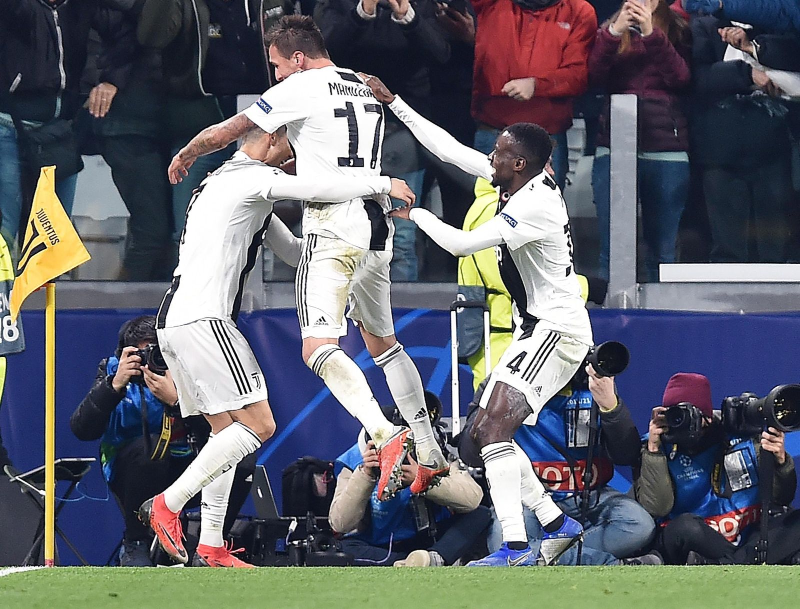 Las imágenes del Juventus-Valencia