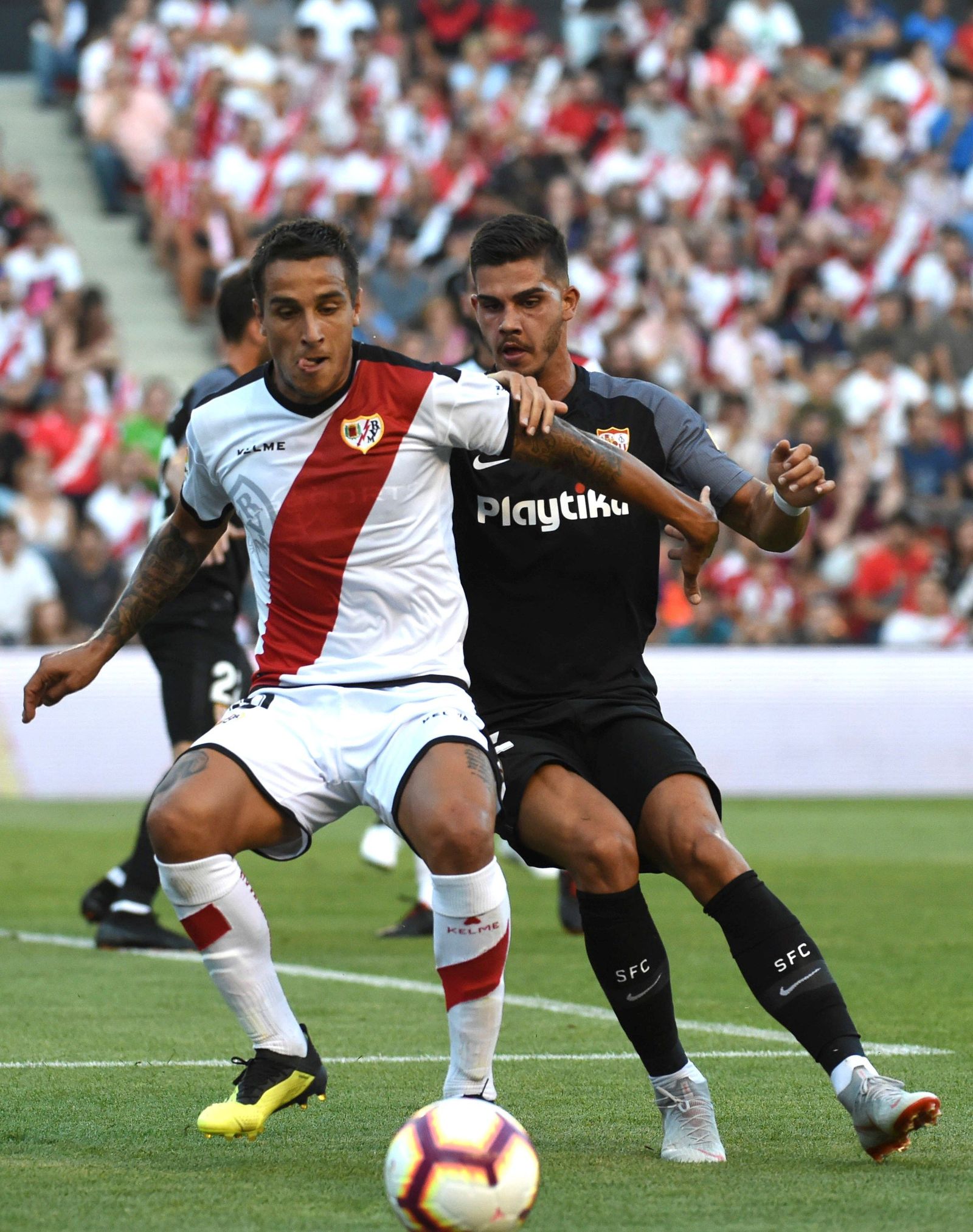 El Rayo-Sevilla, en imágenes