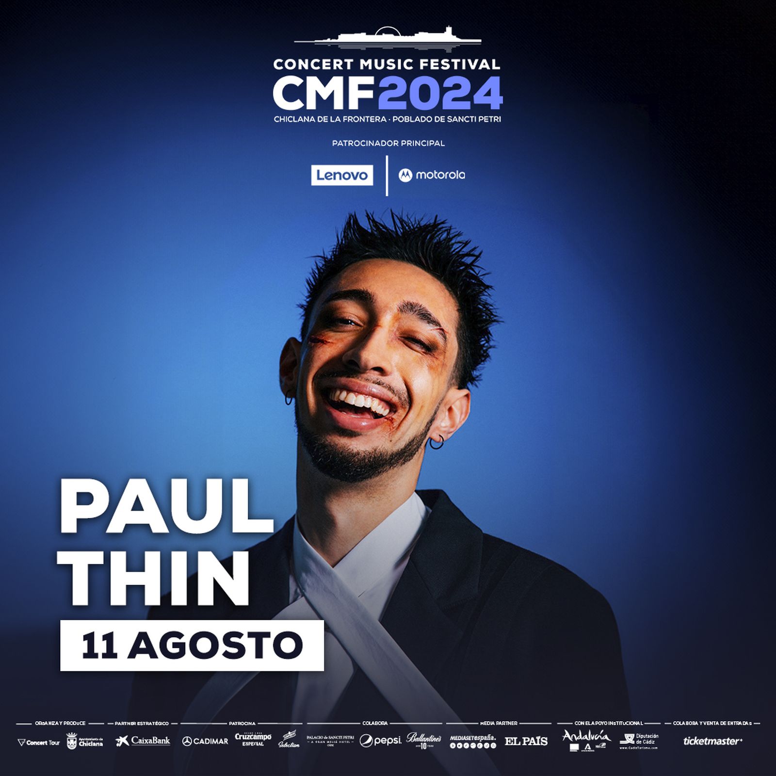 El artista Paul Thin.